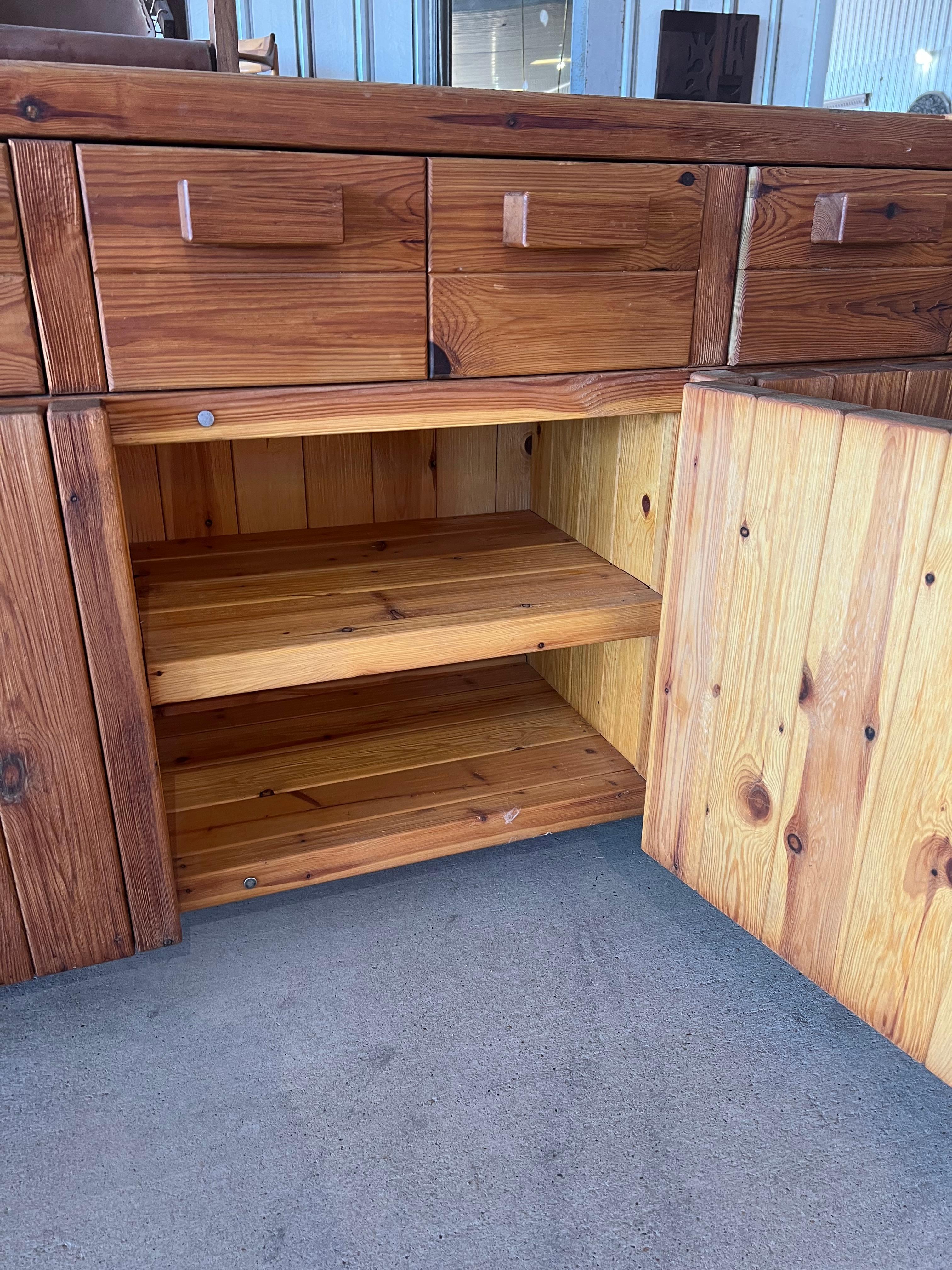 1970’s Danish Pine Sideboard For Sale 2