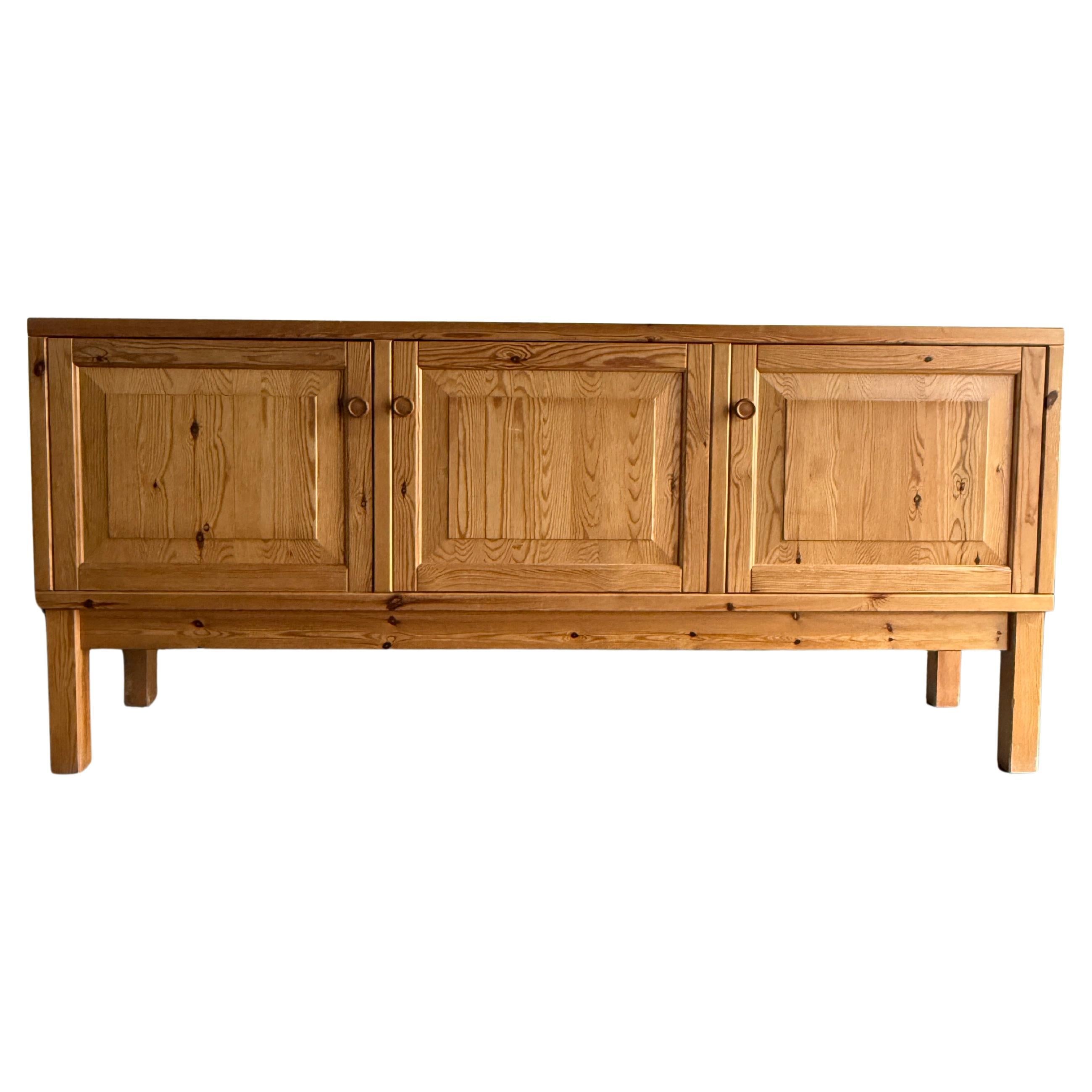 1970s Danish Pine Sideboard