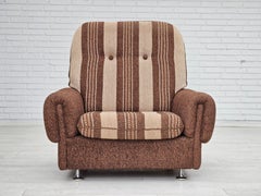 Años 70, sillón relax danés, tapizado original de lana, muy buen estado.