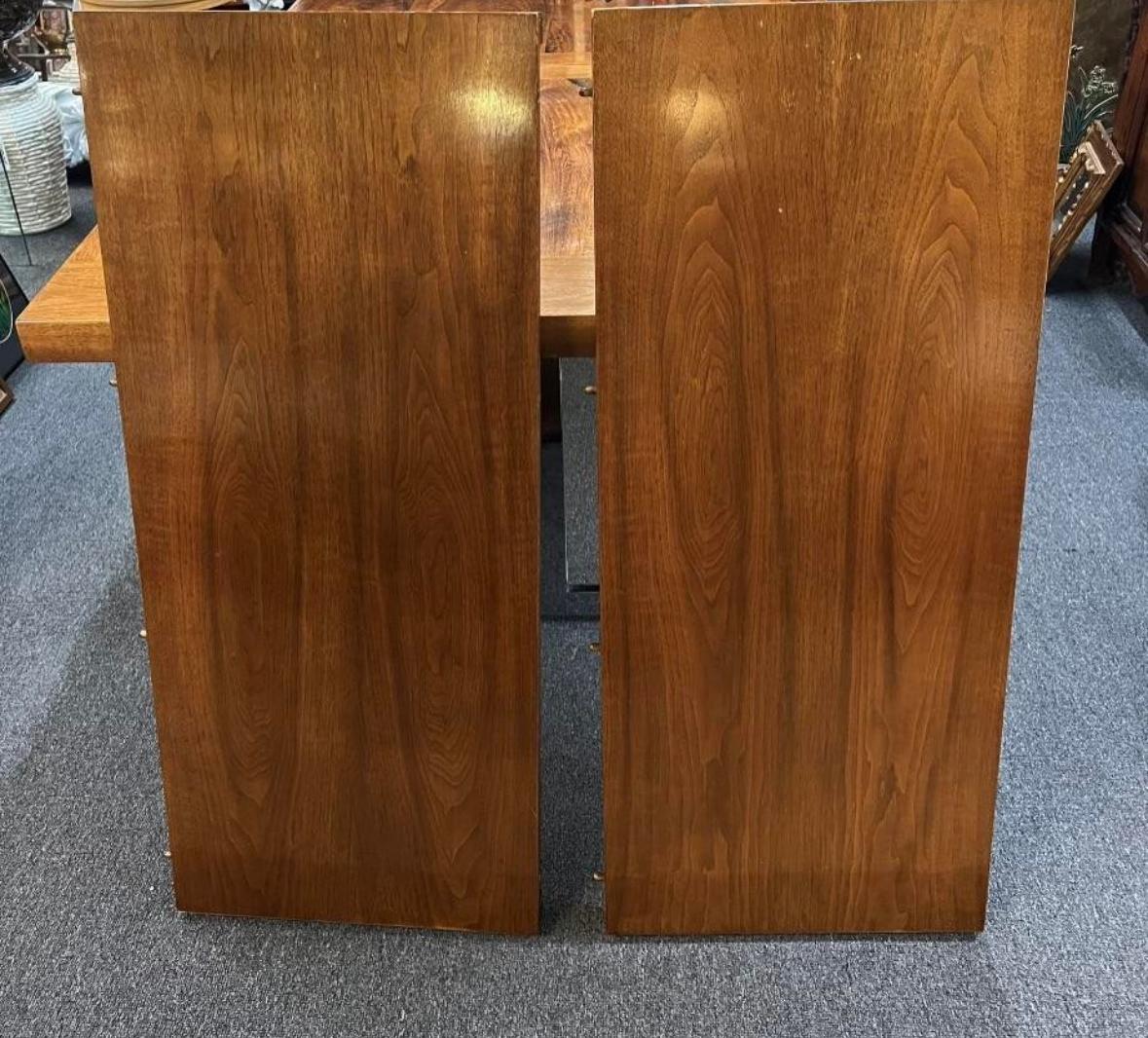 1970s Danish Rosewood Extension Dining Table Attributed to Milo Baughman 5
