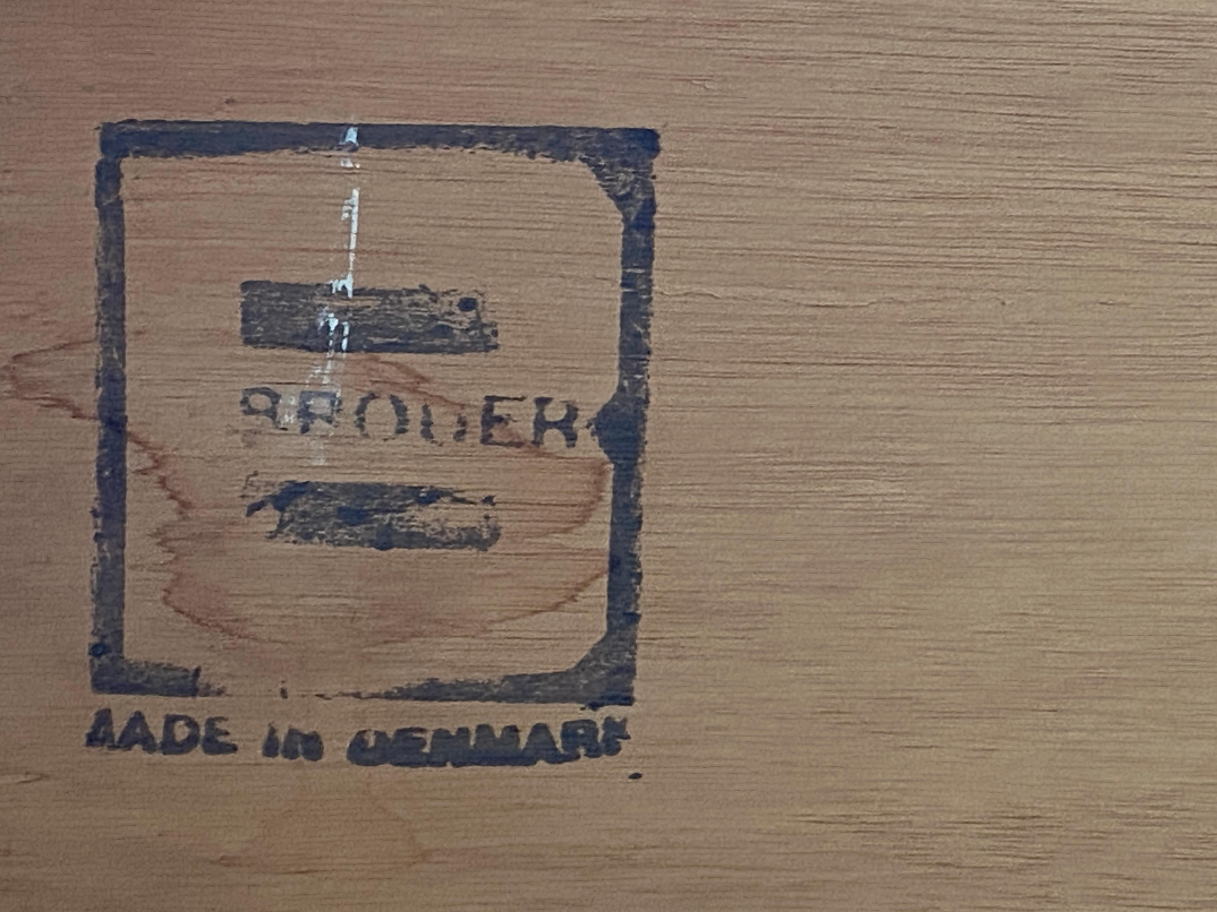 Comò lungo a nove cassetti in palissandro danese degli anni '70 di Brouer Mobelfabrik in vendita 5