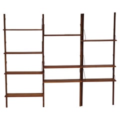 1970s, Danish shelving system "Royal System" by Paul Cadovius, teak wood.