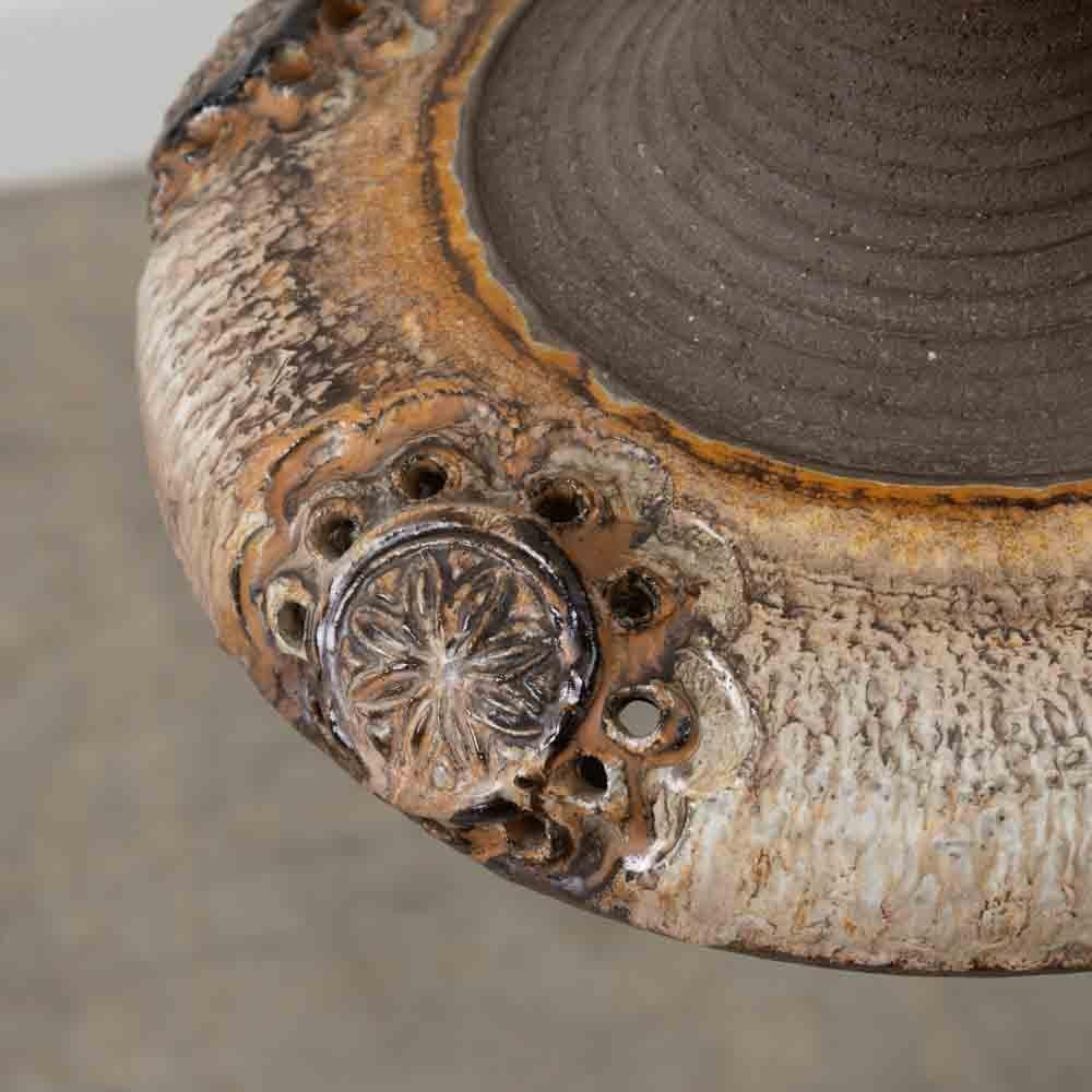 Plafonnier en céramique danoise en grès des années 1970 en vente 1