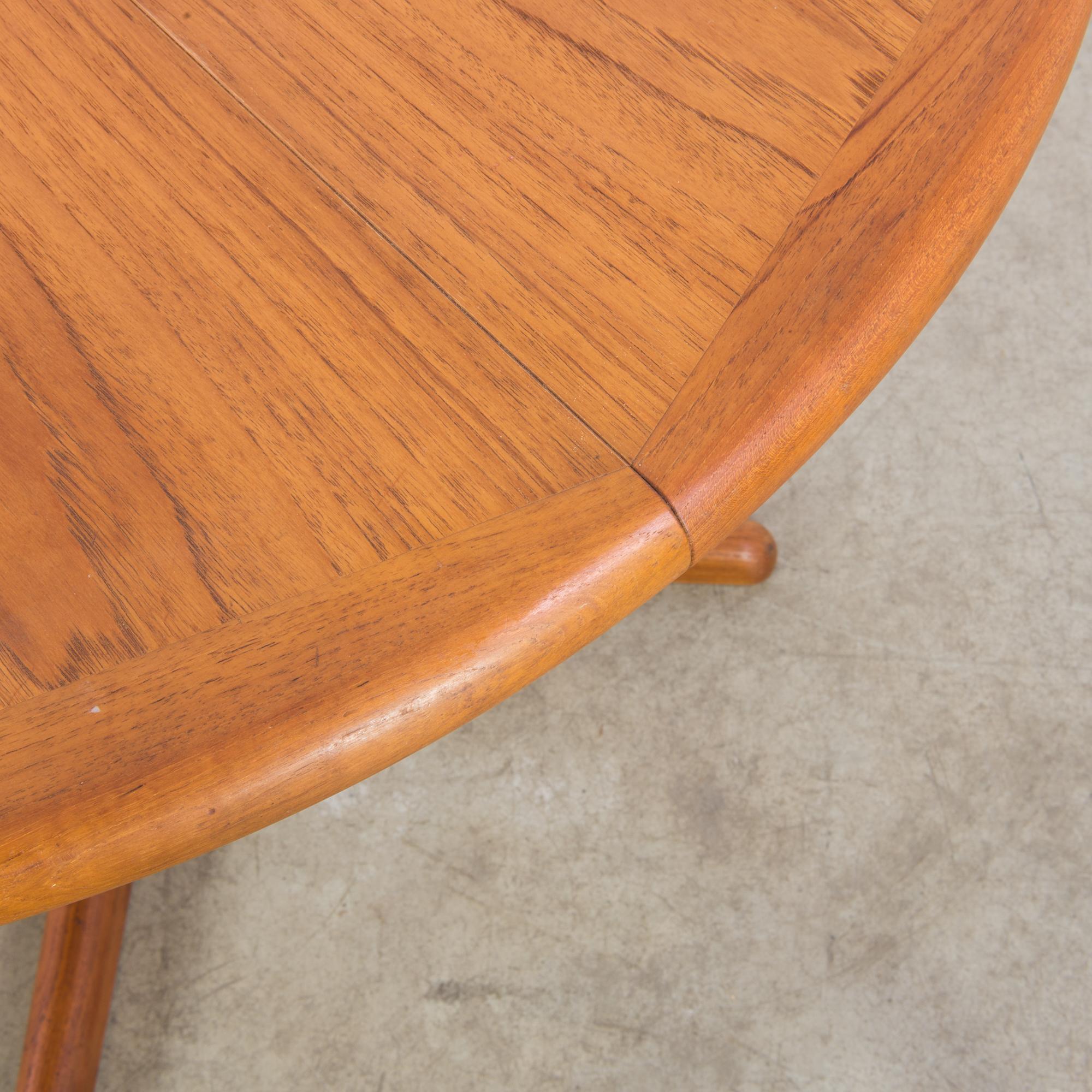 1970s Danish Teak Gudme Møbelfabrik Extendable Table 7