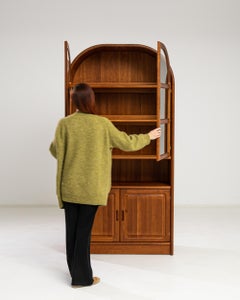 1970s Danish Teak Vitrine by Dyrlund