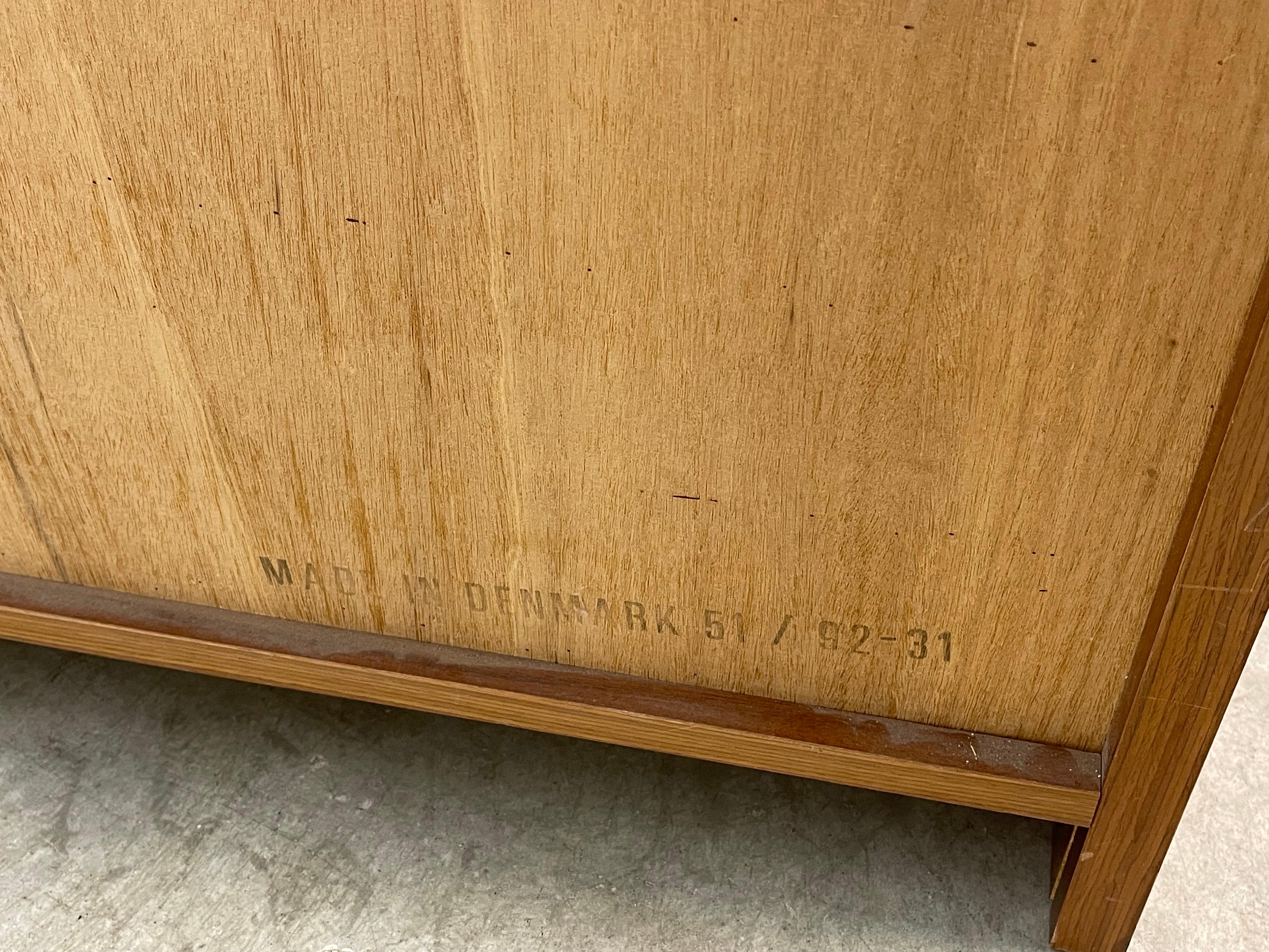 1970s Danish Teak Wood Storage Cabinet For Sale 6