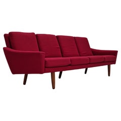 1970s, Danish vintage 4 seater sofa, original very good condition.
