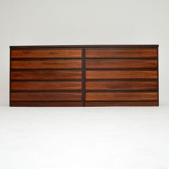 1970s Danish Vintage Wood Sideboard