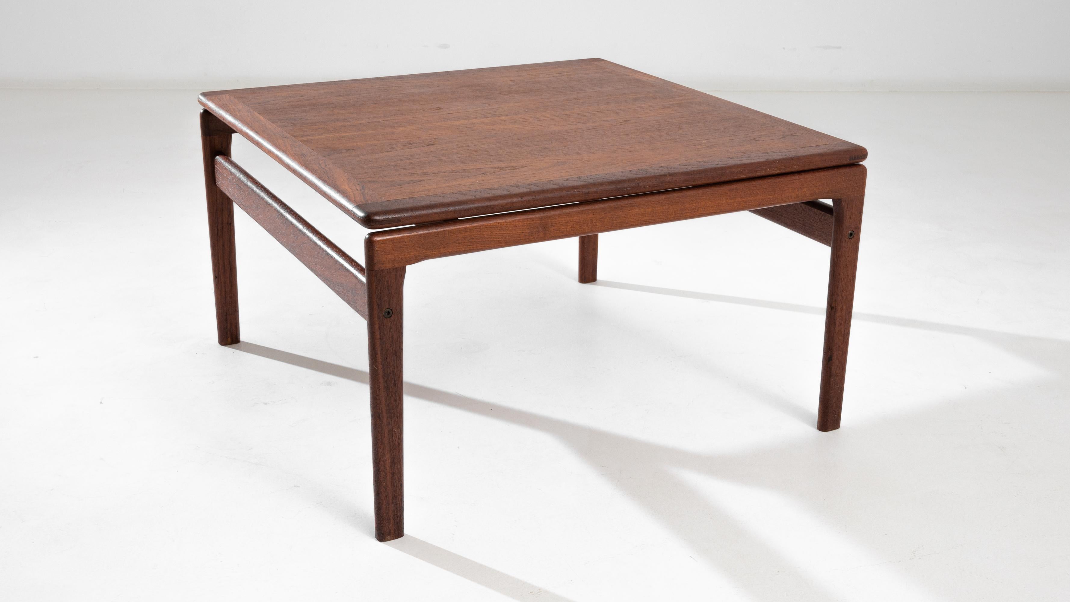 1970s Danish Wooden Coffee Table For Sale at 1stDibs