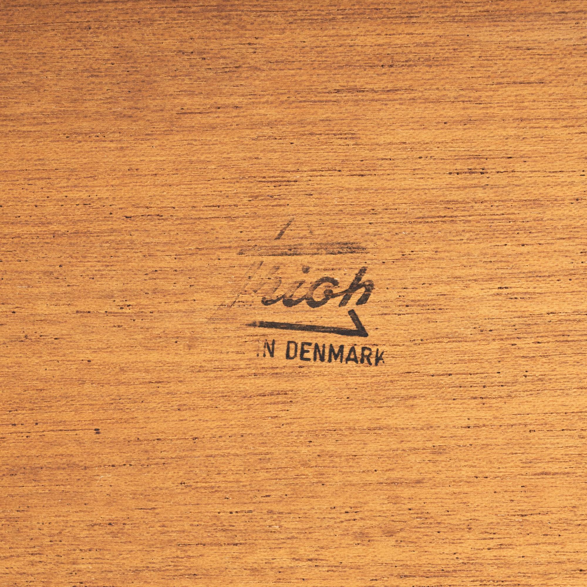 1970s Danish Wooden Coffee Table 1
