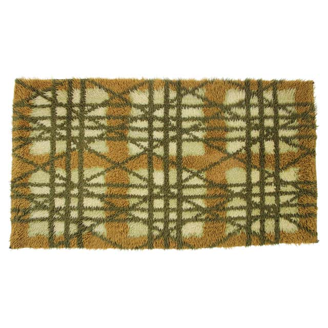 Denmark Rugs 1970s Danish Midcentury Wool Rug For Sale at 1stDibs