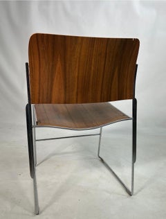 1970s David Rowland Bentwood Stackable Dining Chair