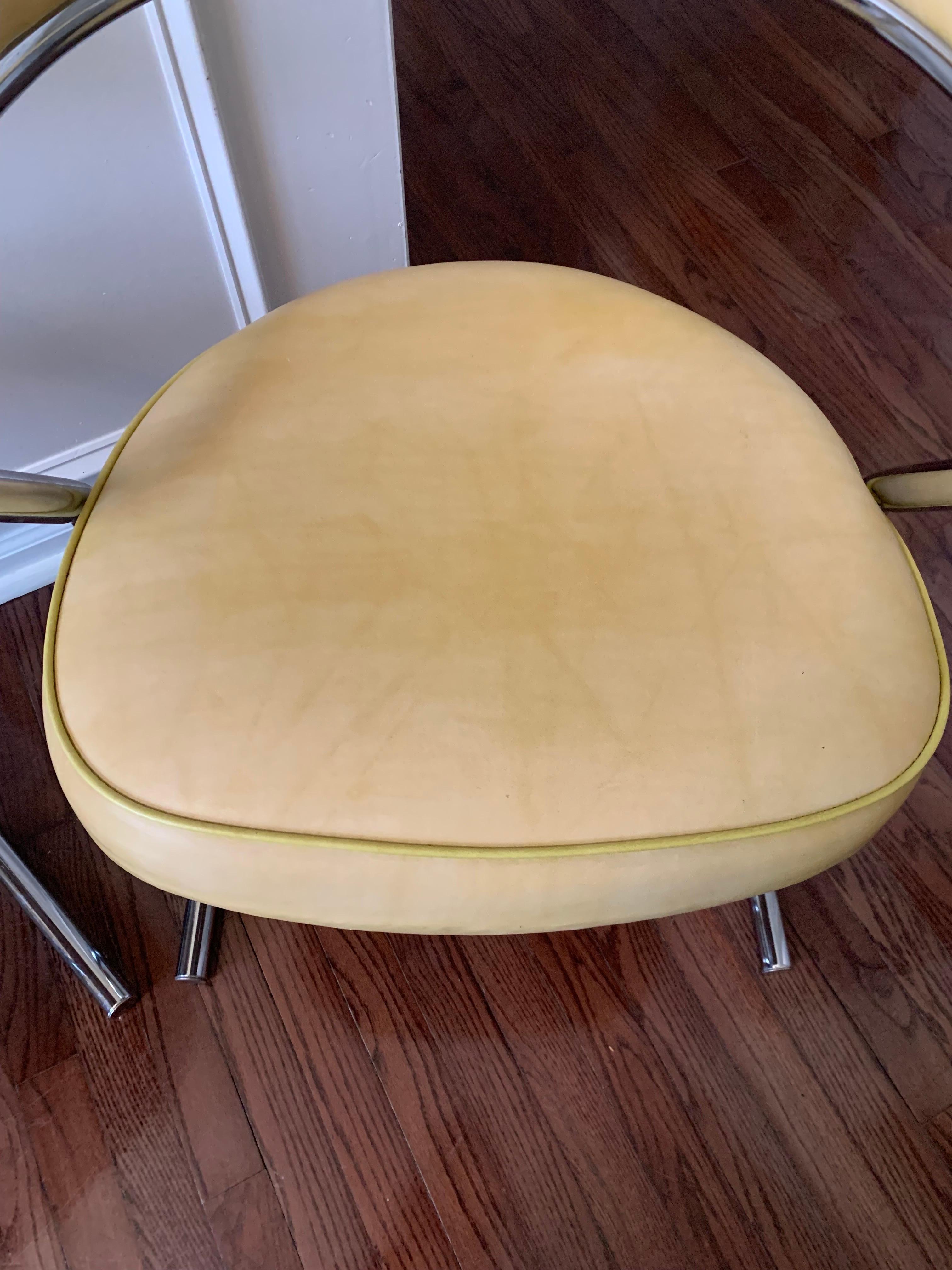 1970's Daystrom Cantilever Chairs, a Pair For Sale 2