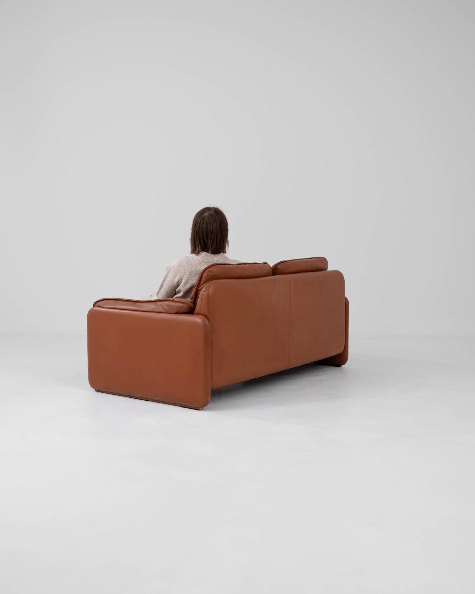 1970s De Sede DS61 Leather Sofa For Sale 3