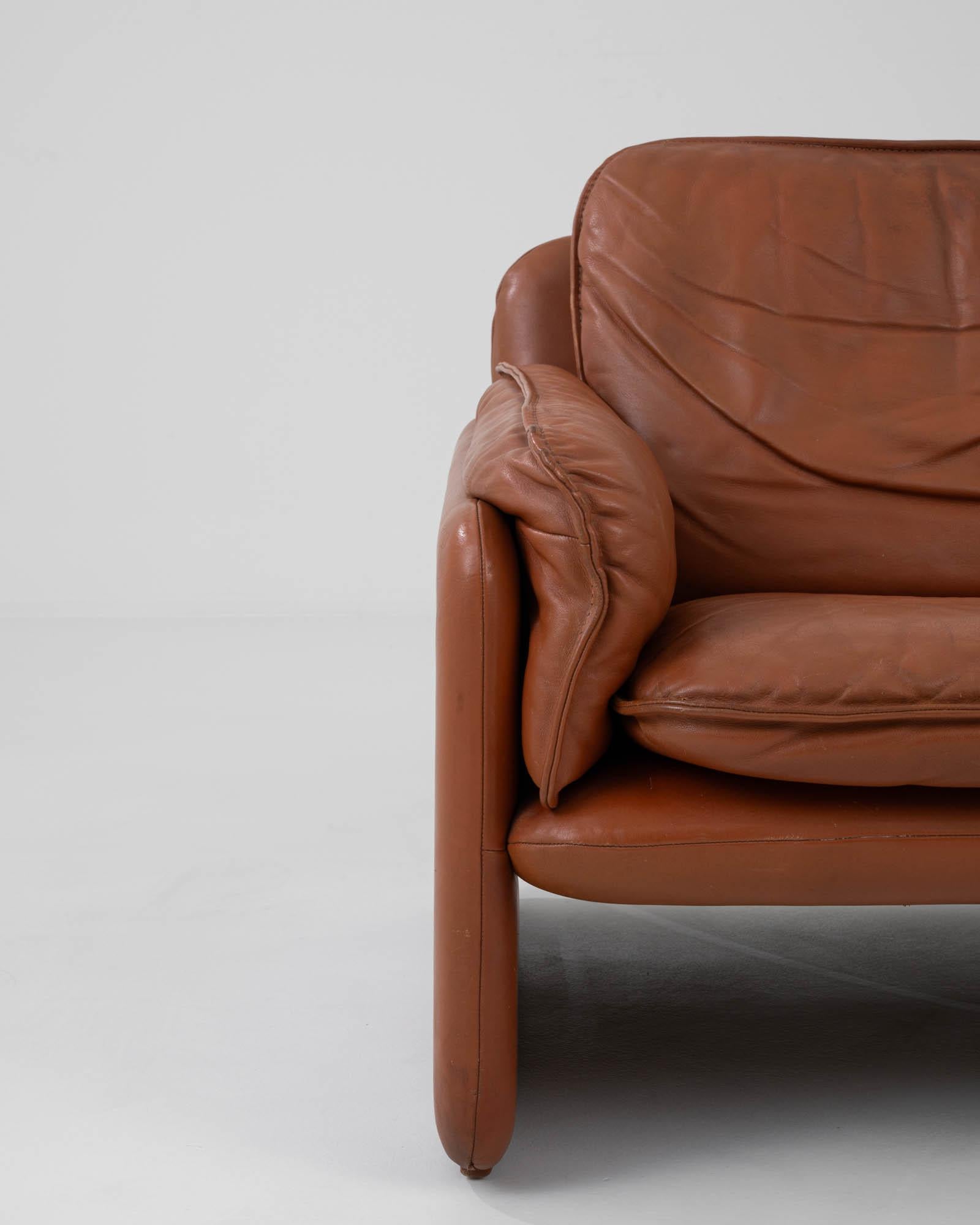 1970s De Sede DS61 Leather Sofa For Sale 4