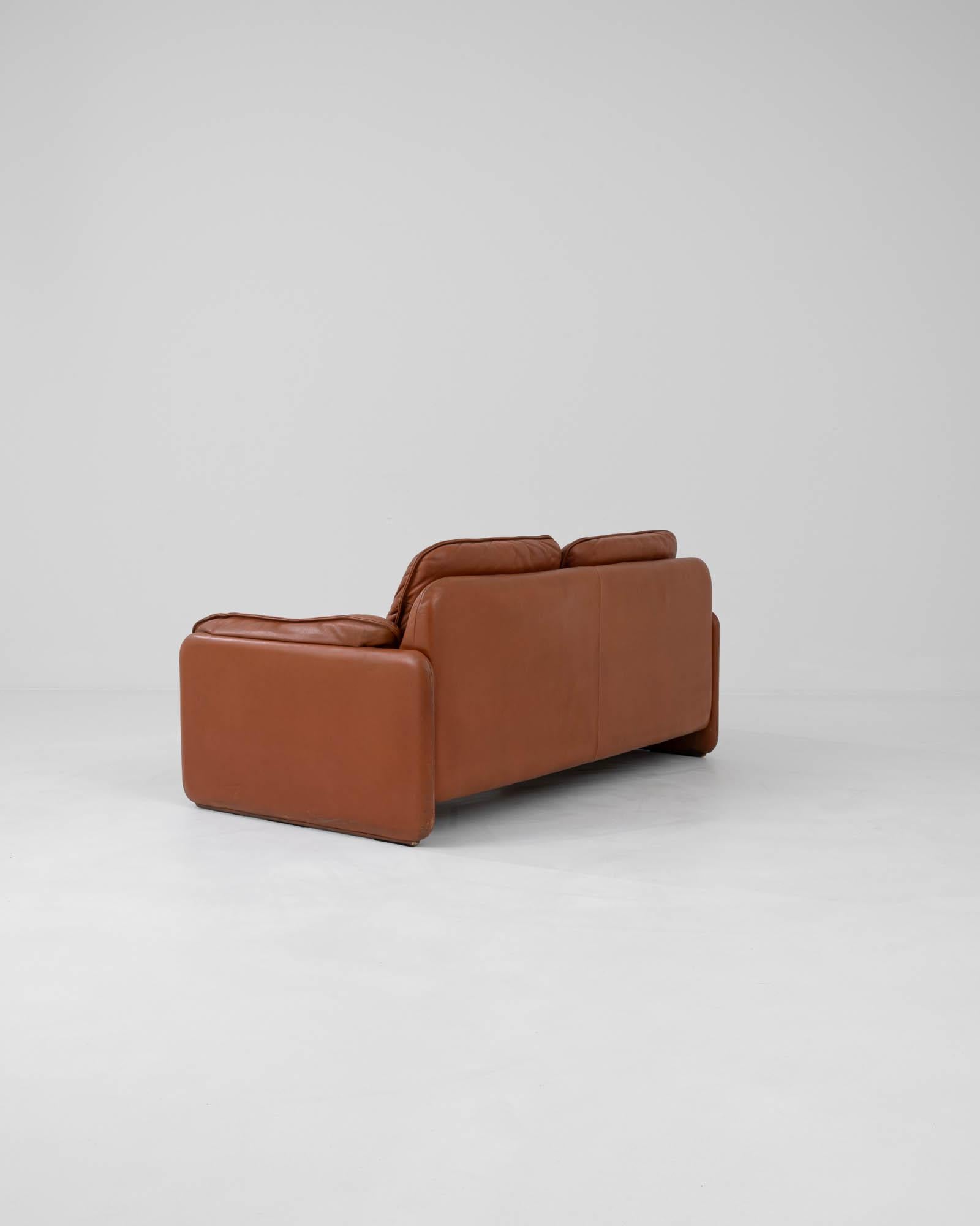 1970s De Sede DS61 Leather Sofa For Sale 2