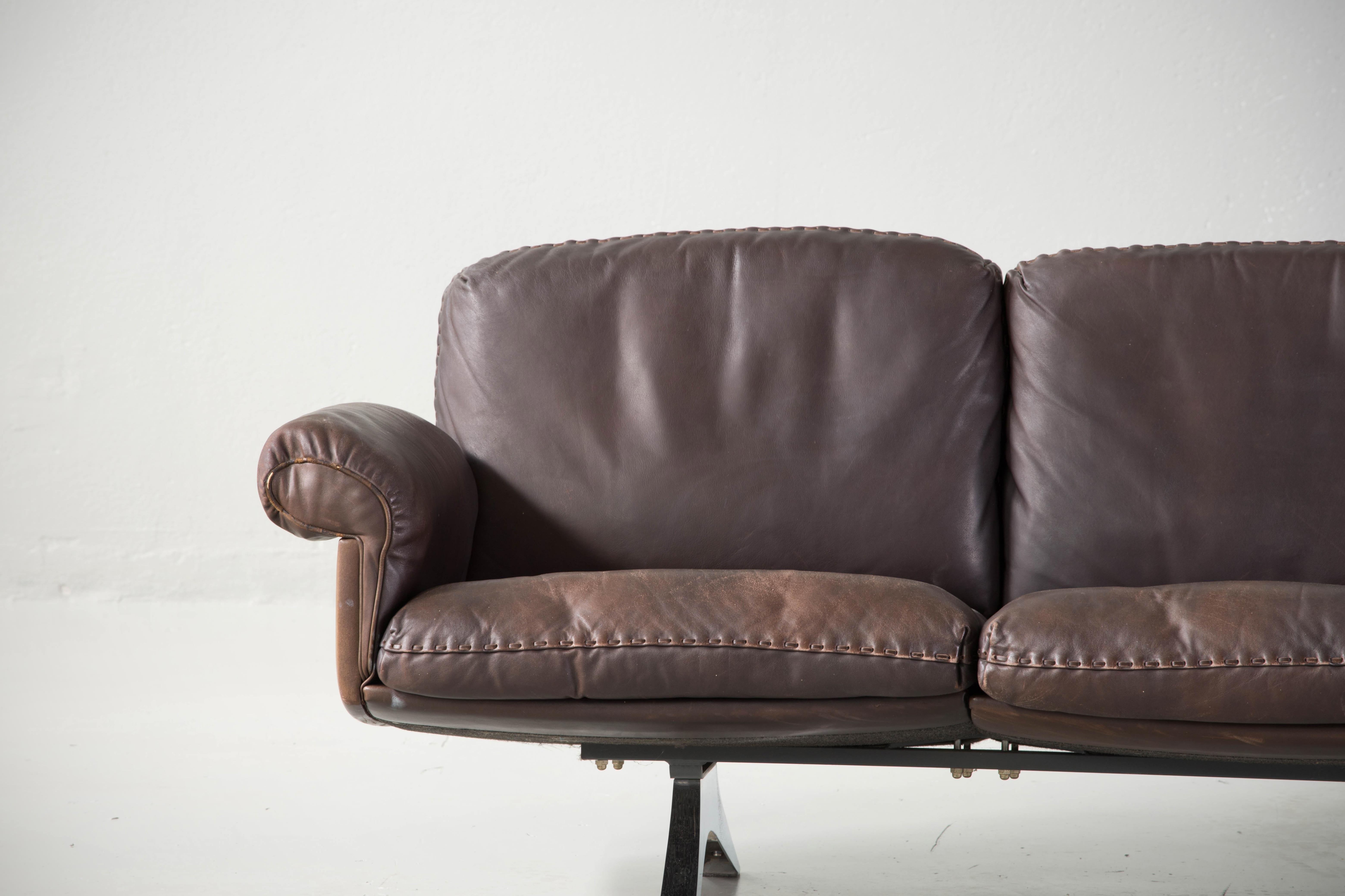 Late 20th Century 1970s De Sede Sofa Model DS31