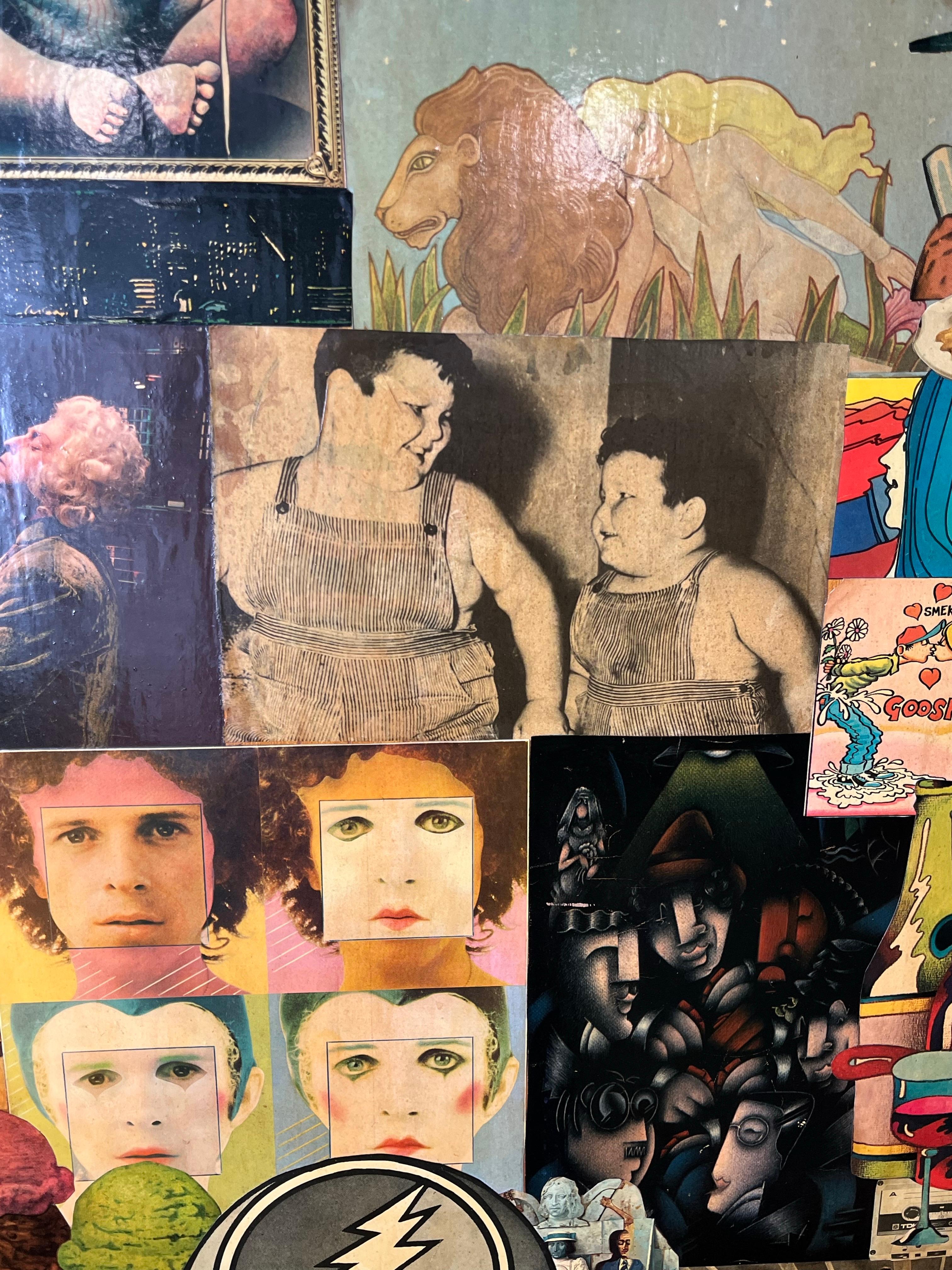Porte dell'armadio Decopage Pop Art degli anni '70 in vendita 3