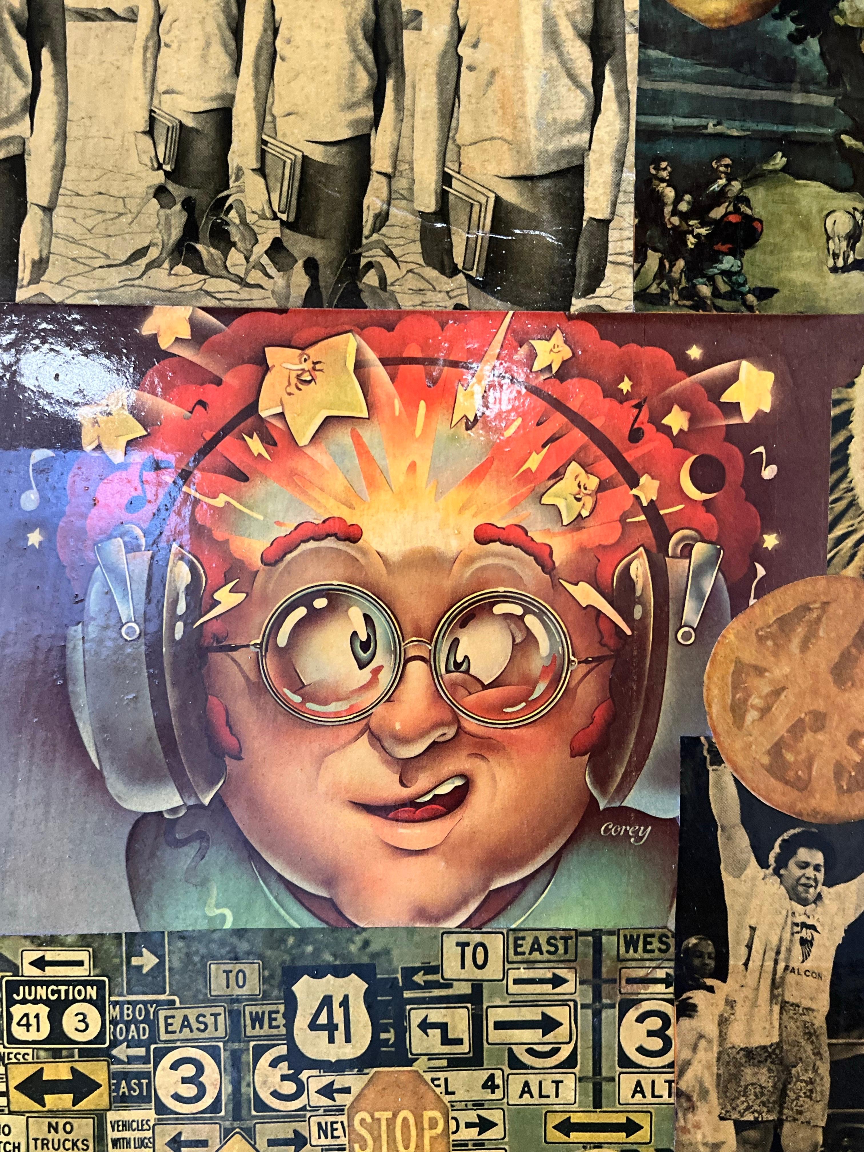 Porte dell'armadio Decopage Pop Art degli anni '70 in vendita 2