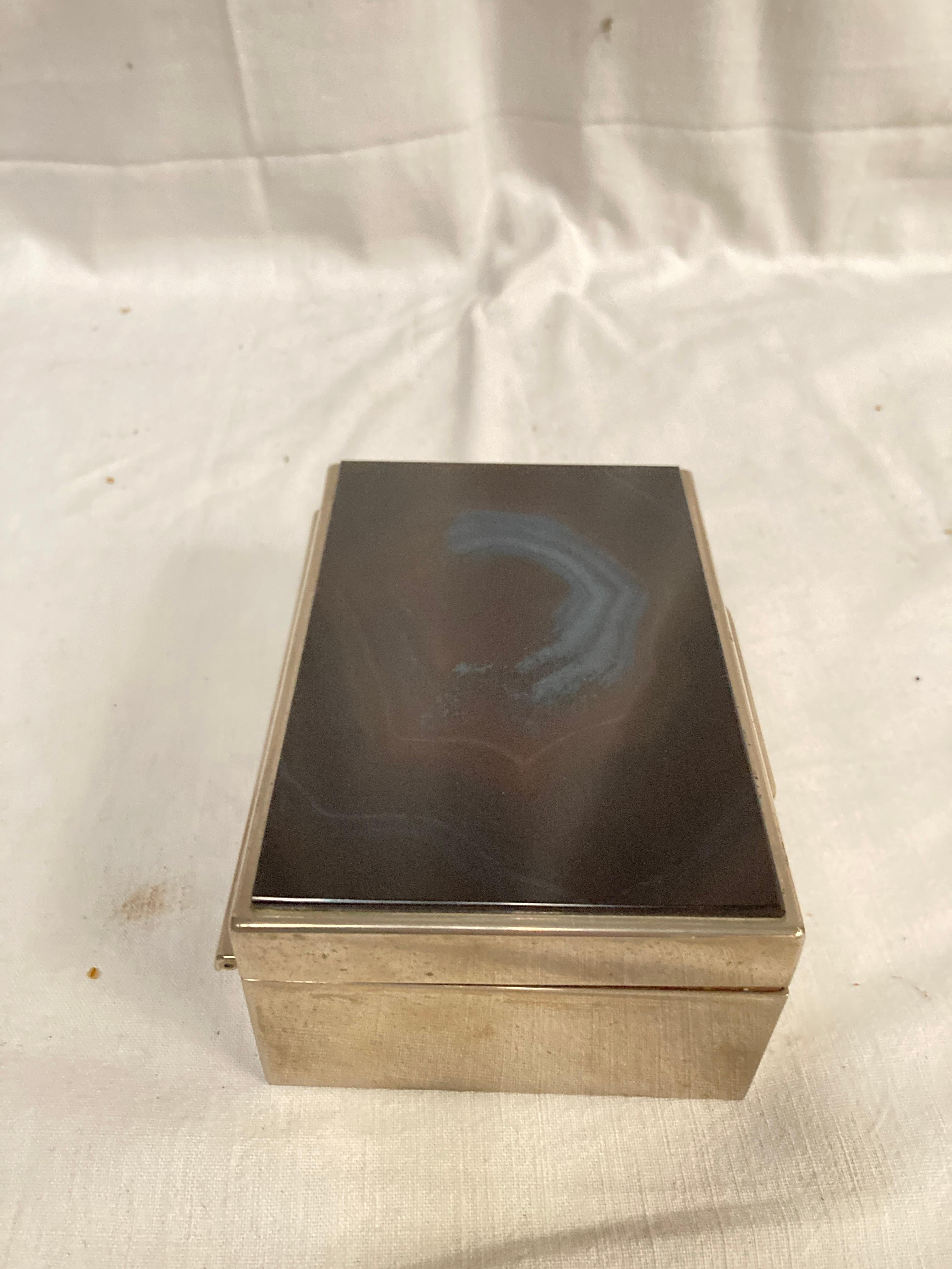 1970's Caja decorativa atribuida  a Maria Pergay en Bueno estado para la venta en New York, NY