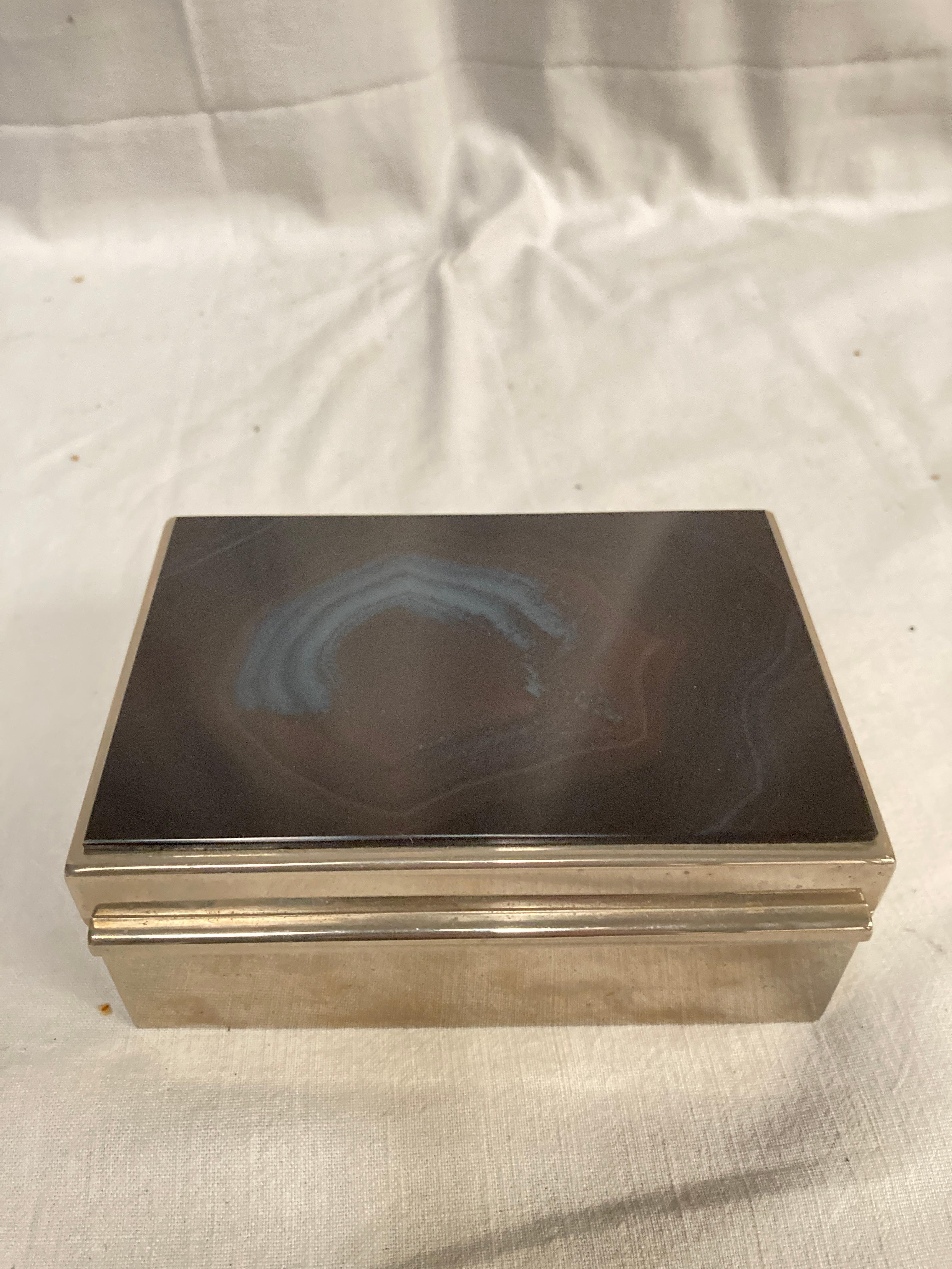 1970's Caja decorativa atribuida  a Maria Pergay finales del siglo XX en venta