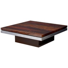 1970s Decorative Modern Coffee Table by Maison Jansen