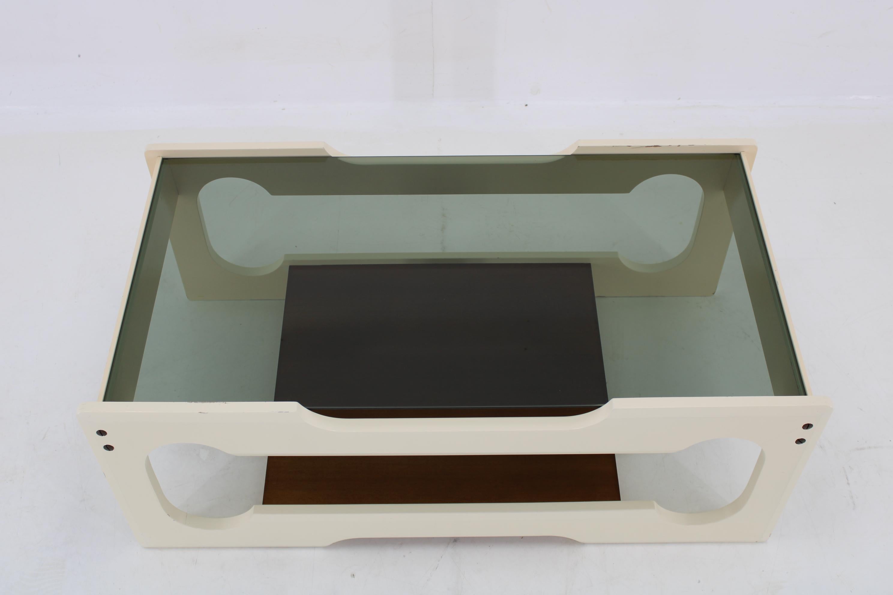 Couchtisch im Design der 1970er Jahre, Italien (Italienisch) im Angebot