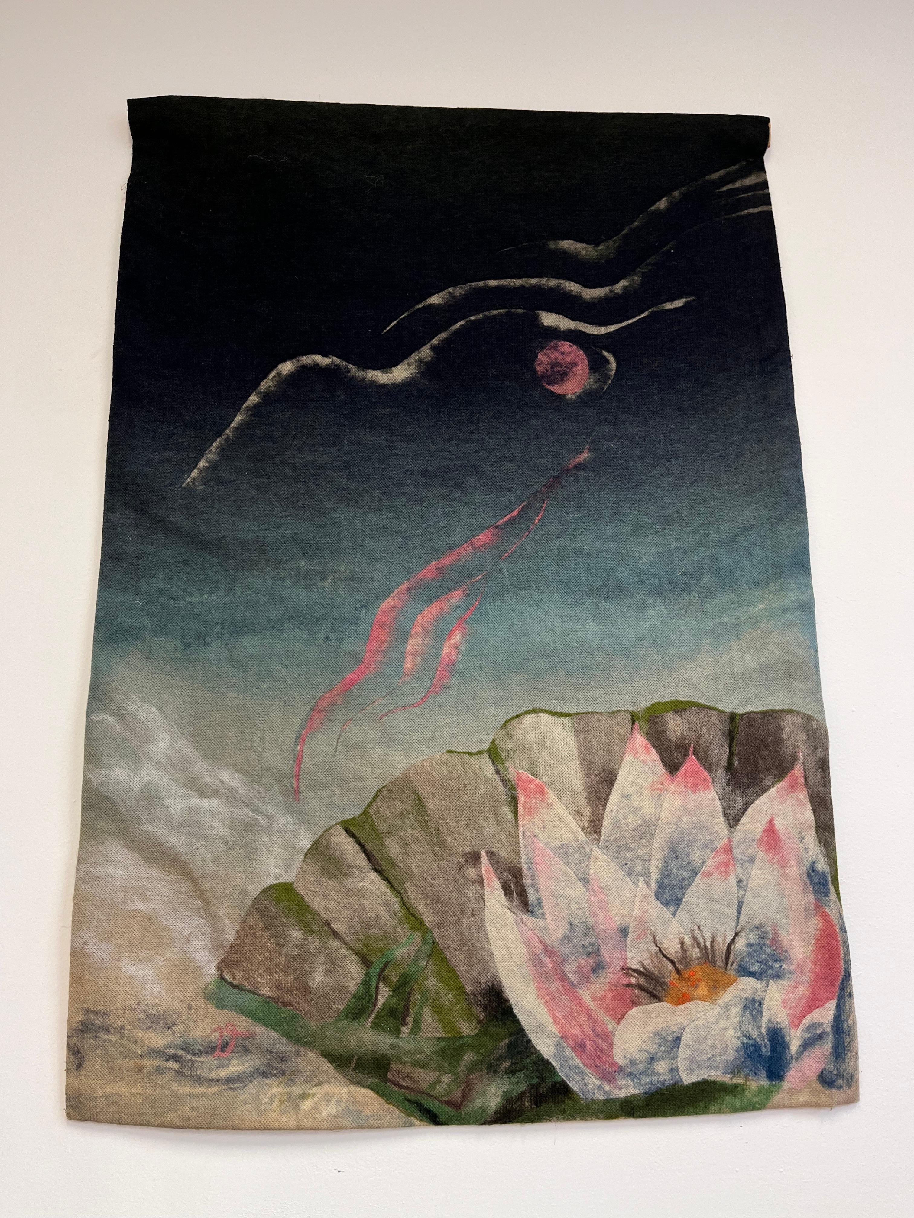 Tapiz de lana Hand Made de diseño de los años 1970 - Checoslovaquia finales del siglo XX en venta