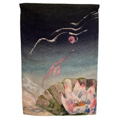 1970s Design Hand made Wool Tapestry - Czechoslovakia