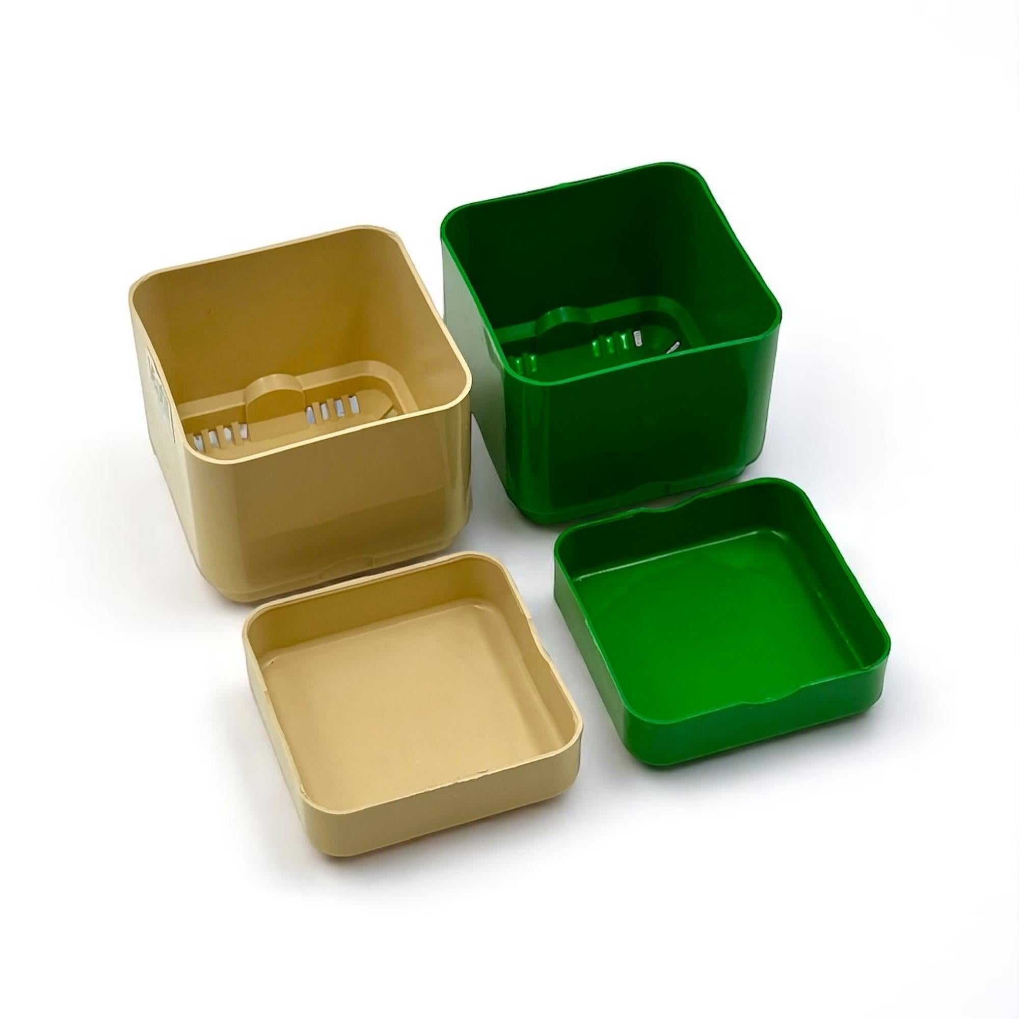 1970s Design Modular Planters 'Smeralda' by Studio Reflex for Vastill Italy NOS For Sale 3