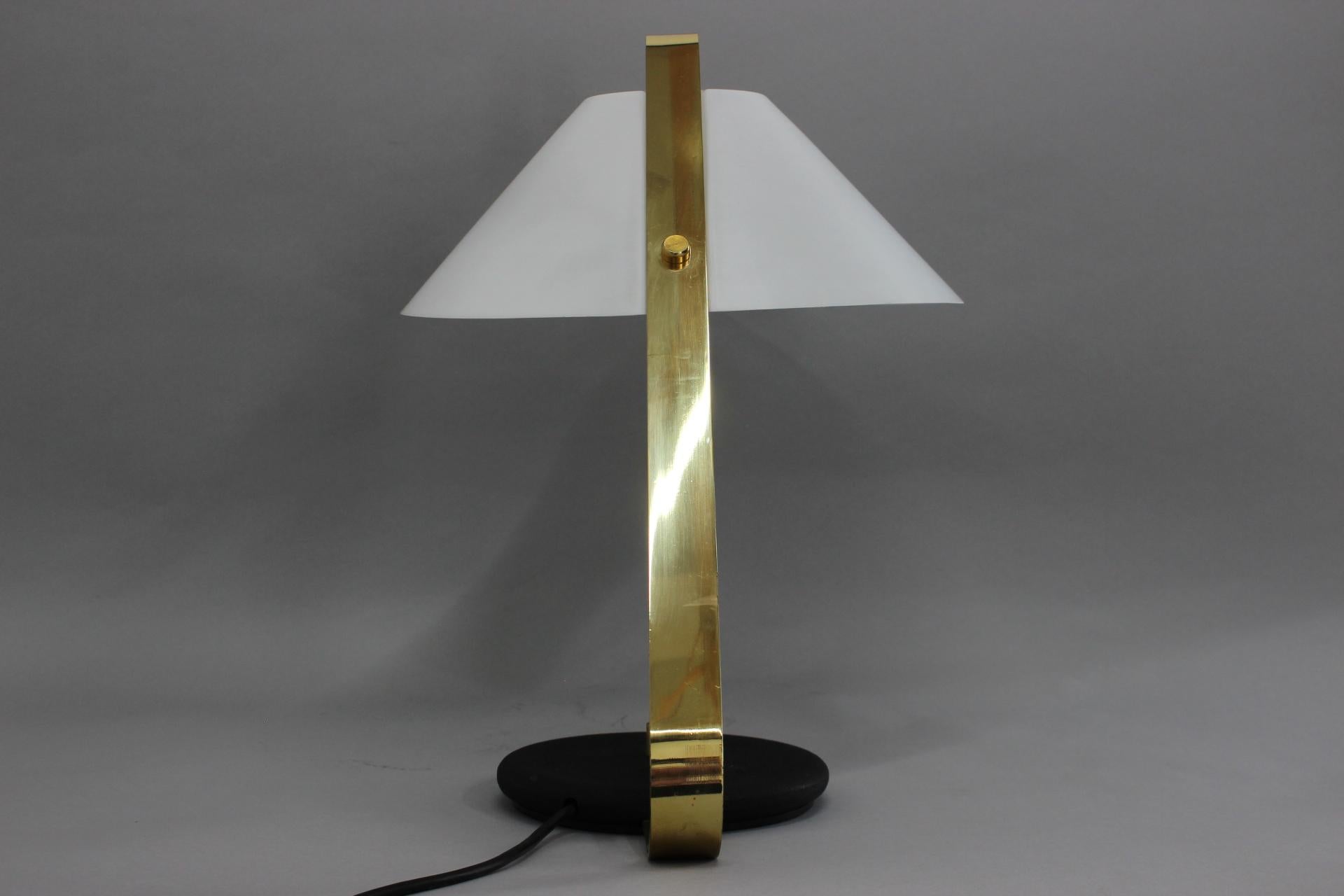 Brass 1970s Design Table Lamp, Italy For Sale