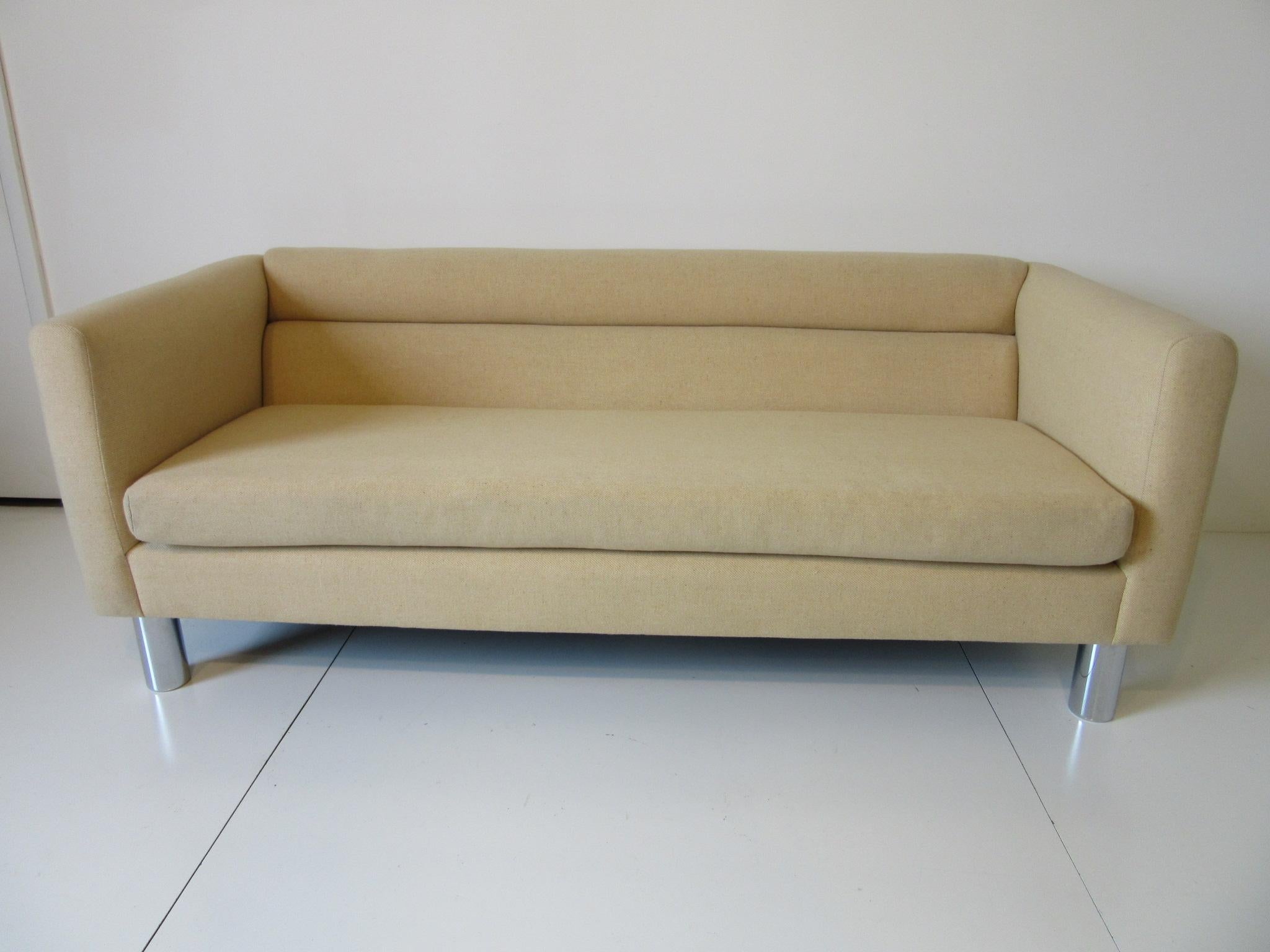 1970s Designer Sofa or Loveseat by David Edward In Good Condition In Cincinnati, OH