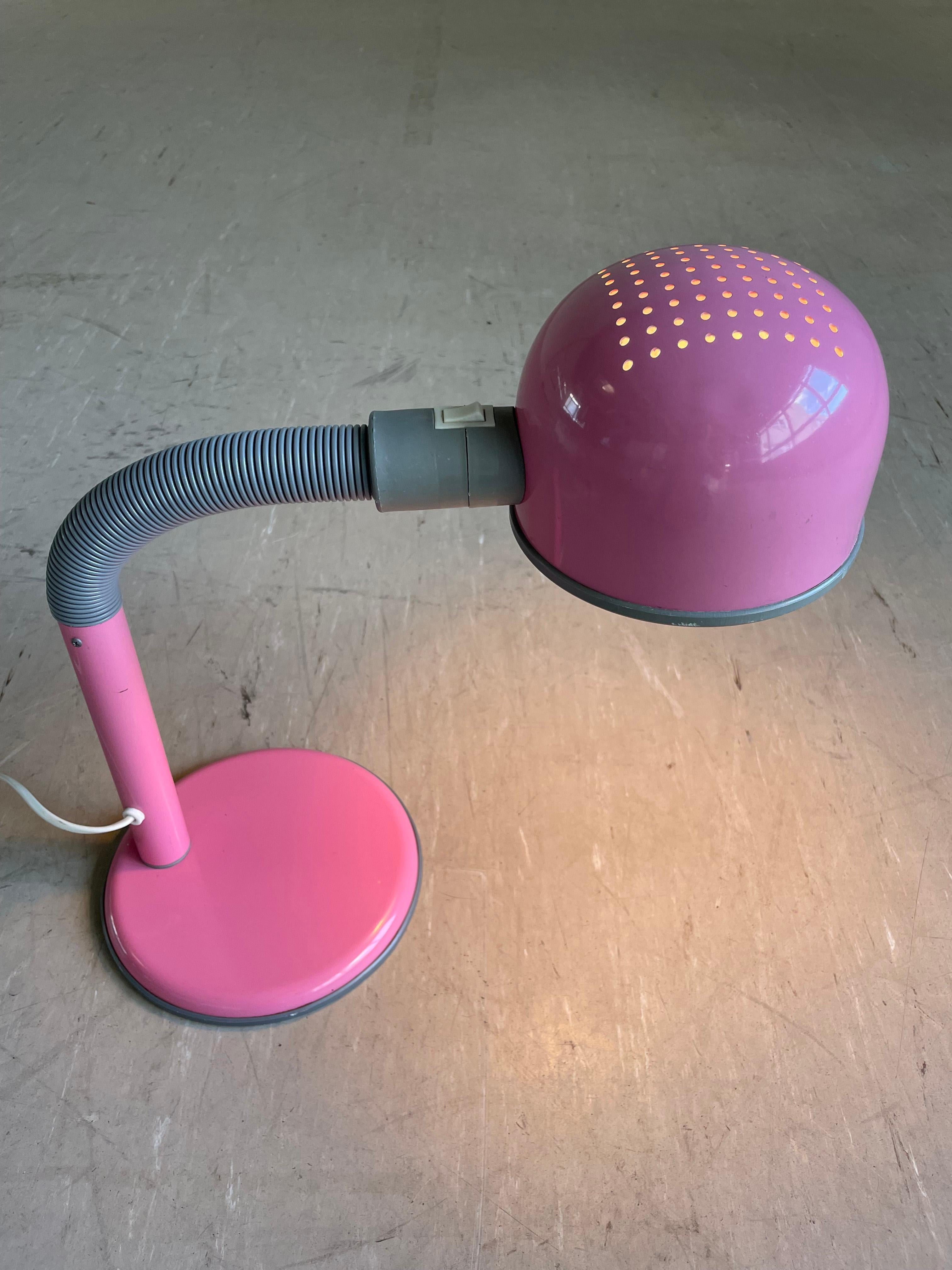 1970’s Desk / Table Lamp. Designed by Egon Hillebrandt for ALDA, Sweden For Sale 5