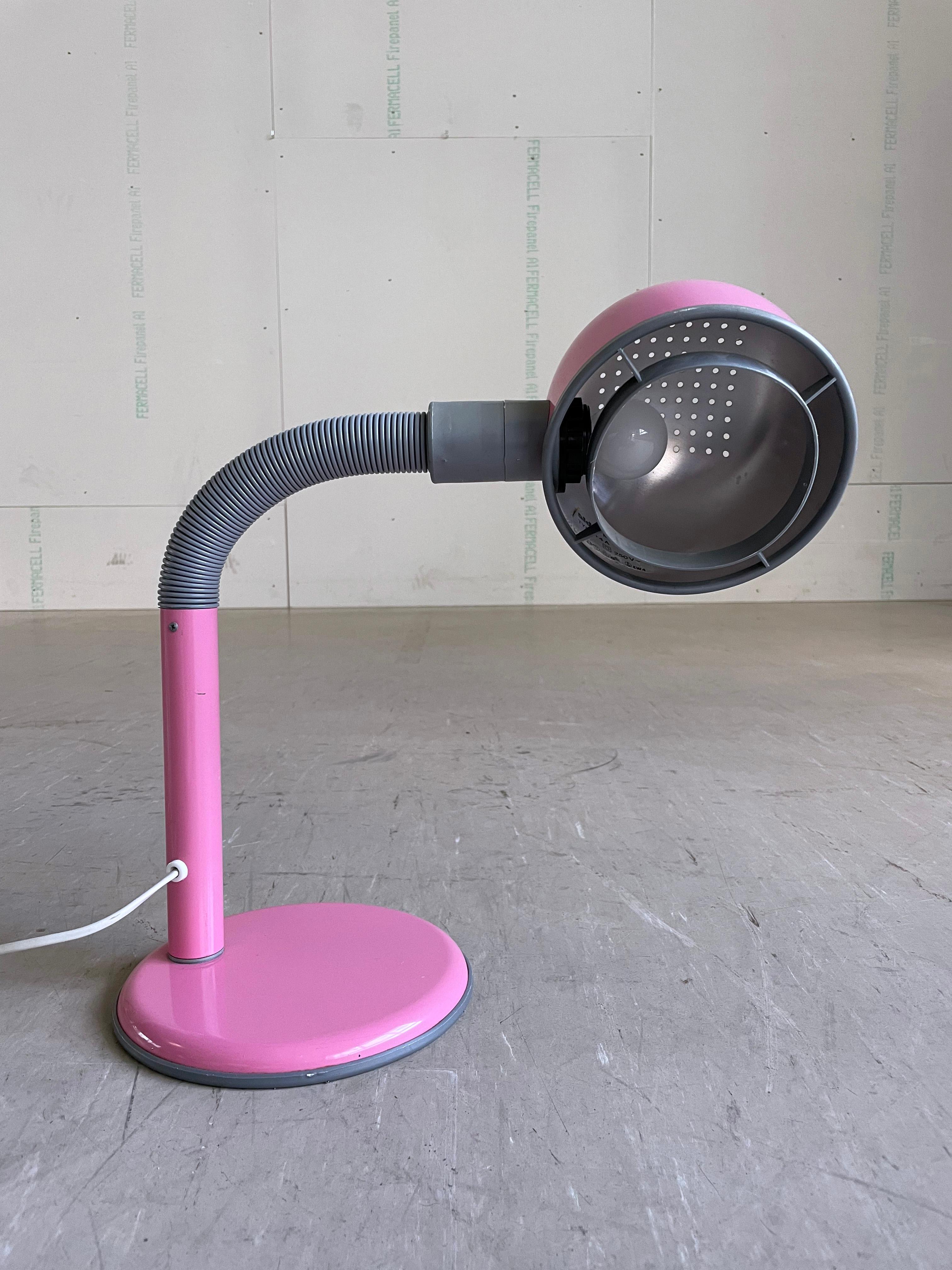 1970’s Desk / Table Lamp. Designed by Egon Hillebrandt for ALDA, Sweden For Sale 7