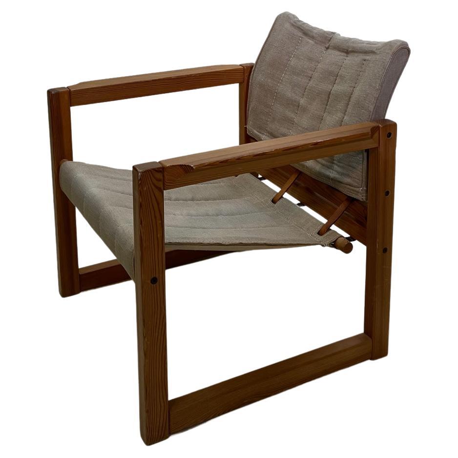 1970s Diana Safari Chair by Karin Mobring, Sweden