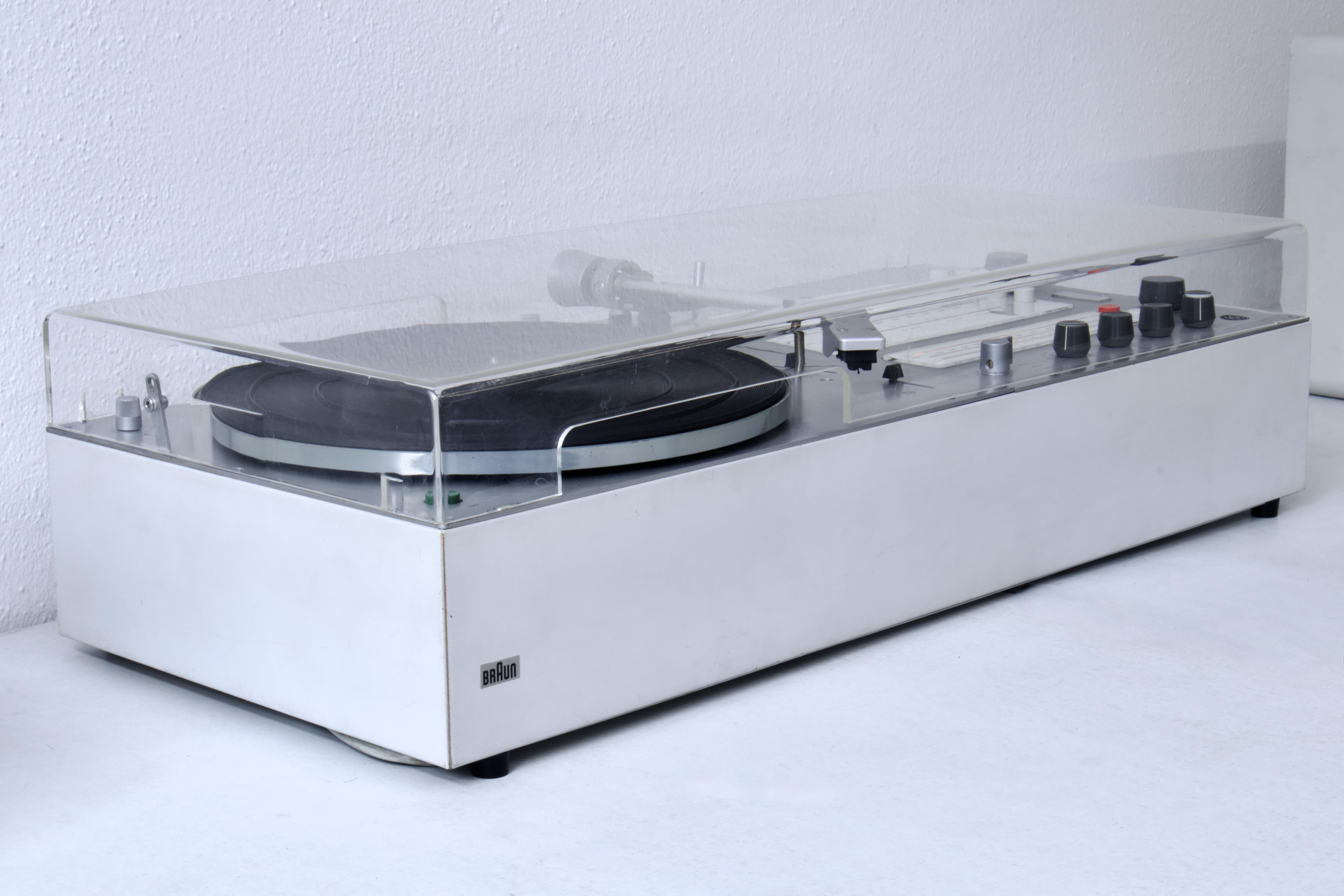 1970s Dieter Rams for Braun HiFi Audio Set Record Player, Amp, Radio, Speakers 5