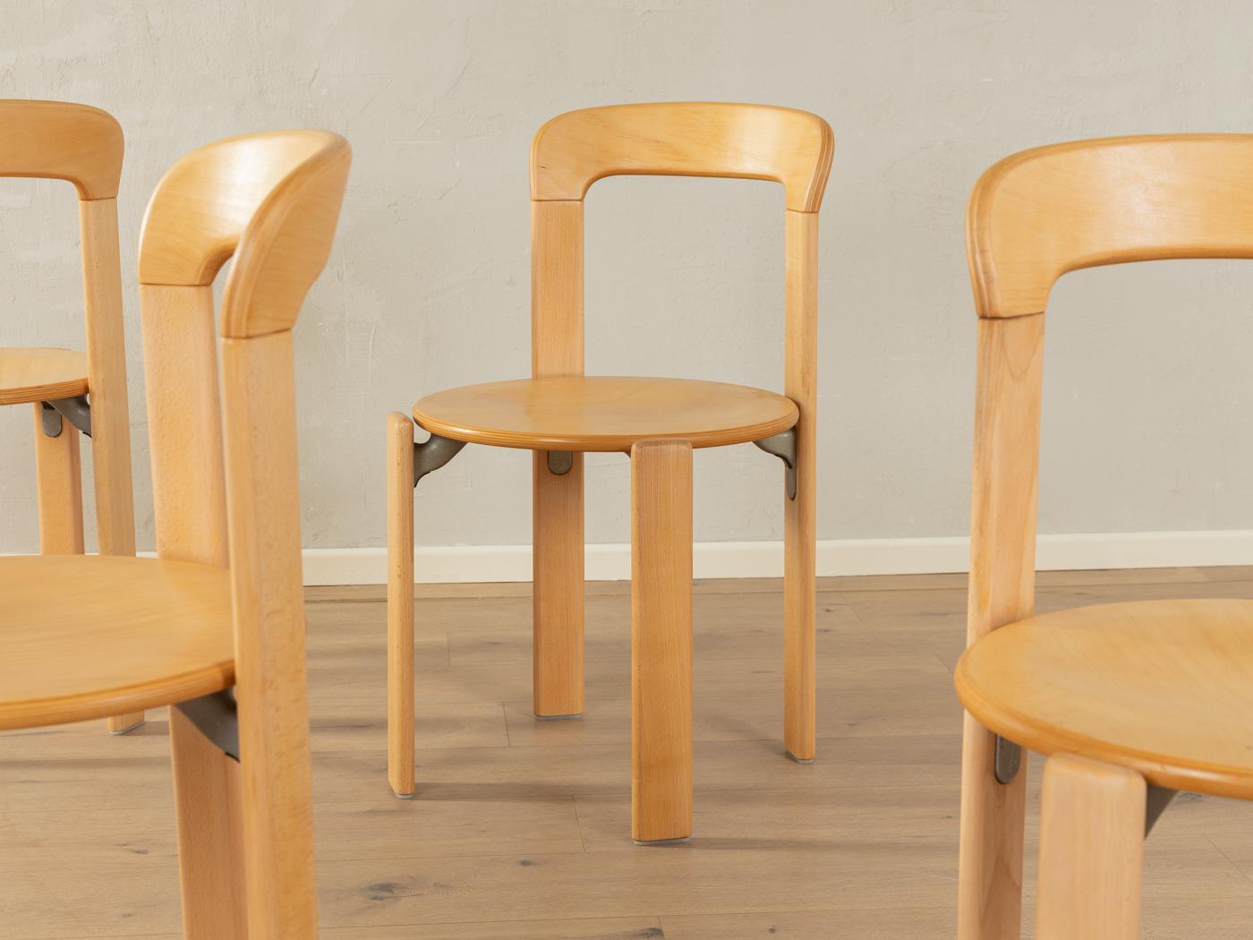  1970s Dining chairs, Model 2100, Bruno Rey  For Sale 8