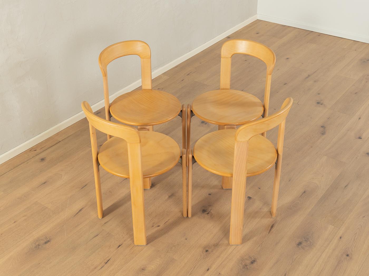  1970s Dining chairs, Model 2100, Bruno Rey  In Good Condition For Sale In Neuss, NW