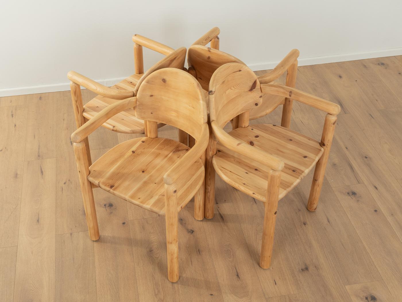 Danish 1970s Dining chairs, Rainer Daumiller For Sale