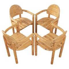 1970er Jahre Esszimmerstühle, Rainer Daumiller