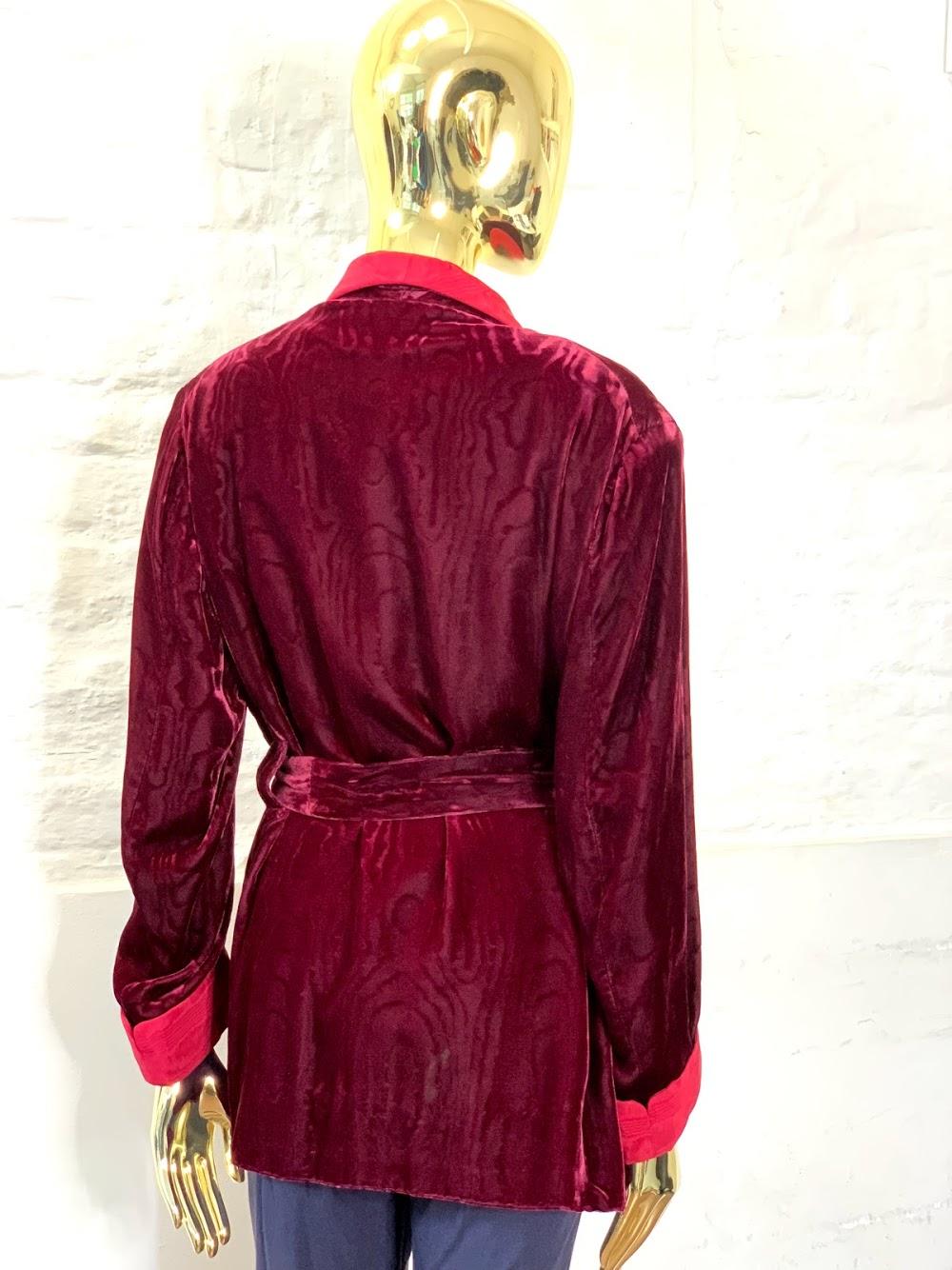 1970s Dior Velvet Smoking Jacket For 