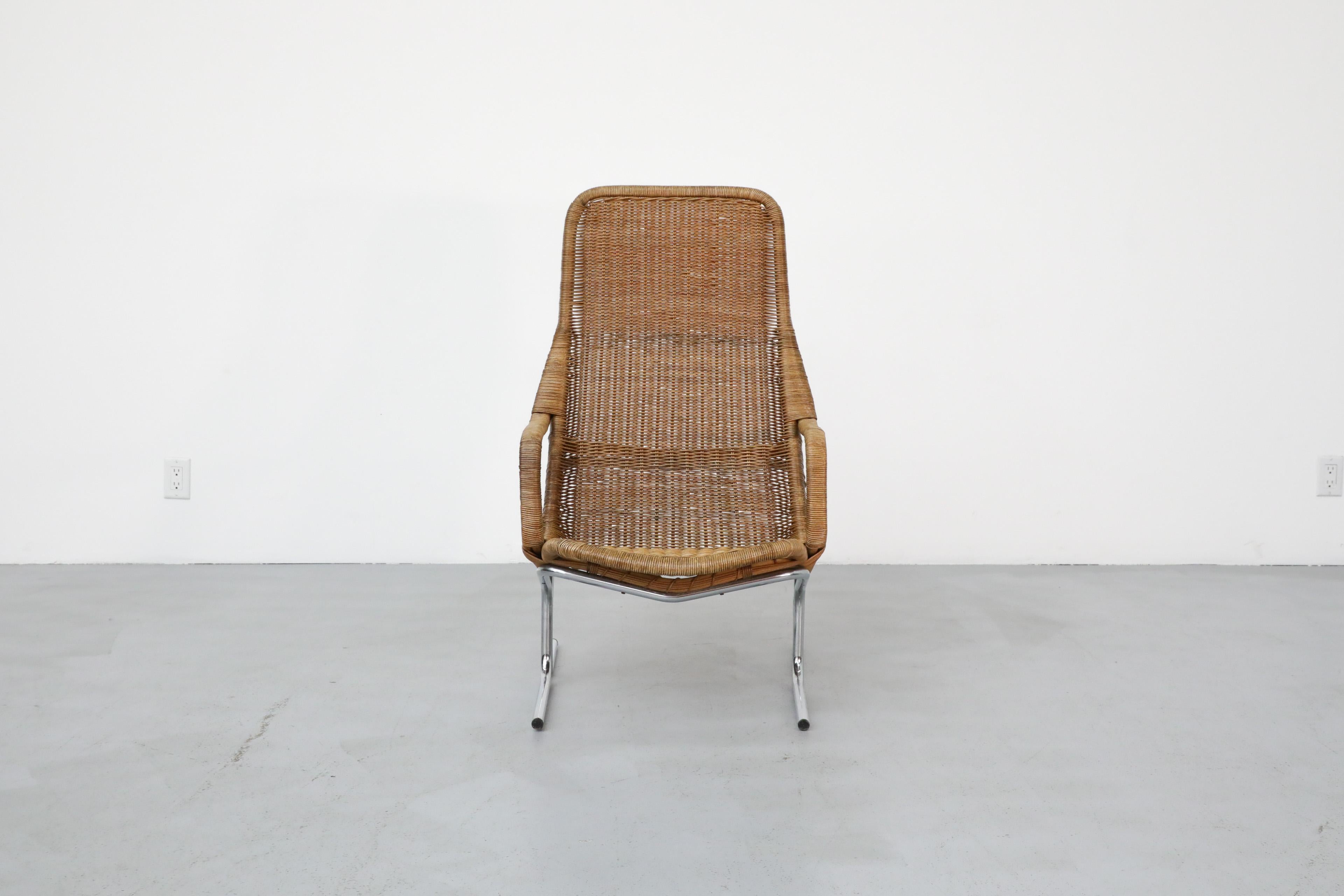 Mid-Century, Dirk Van Sliedregt designed, high back, 