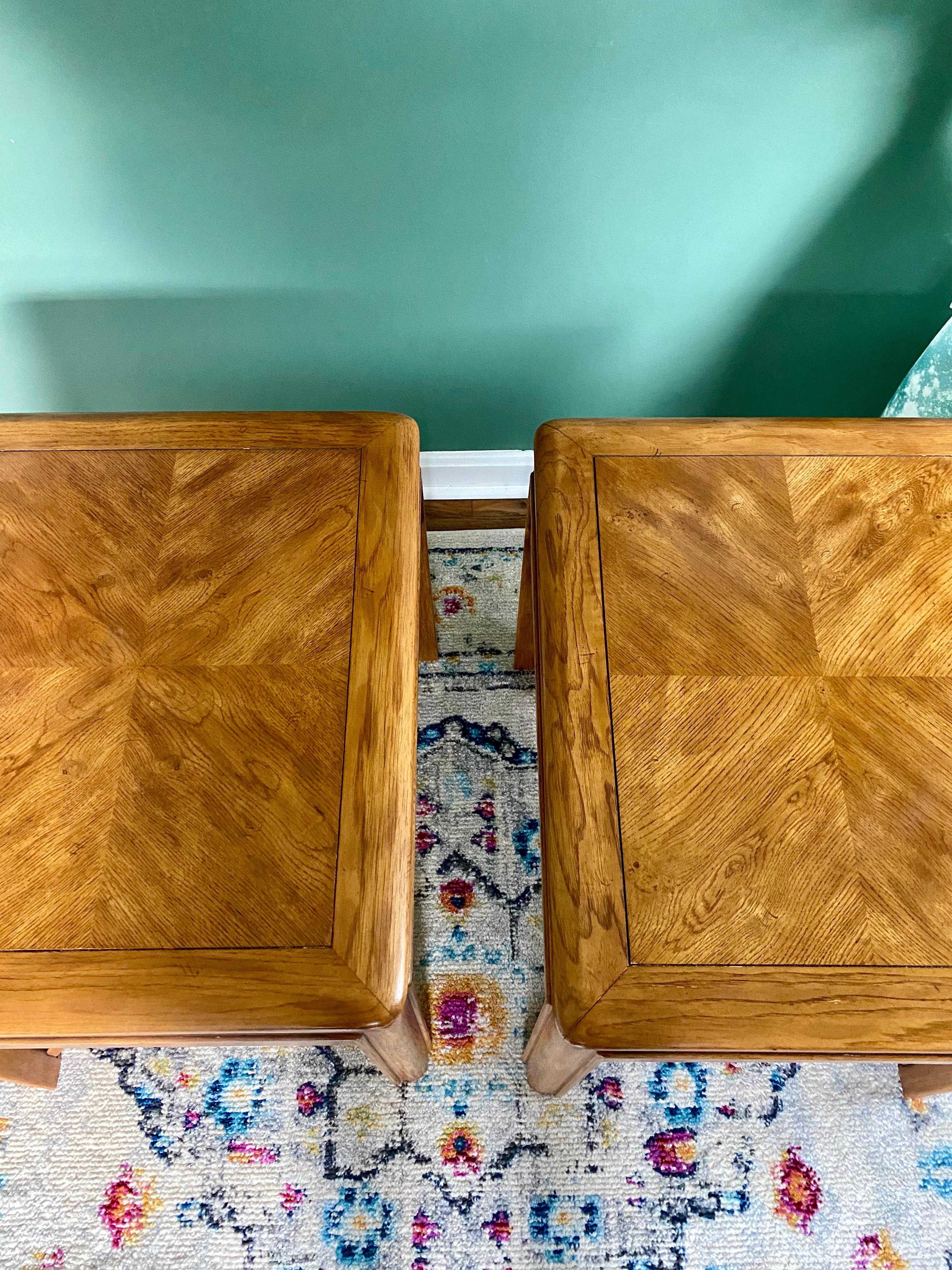 1970s Drexel Heritage Pair of End Tables 3
