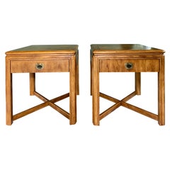 Retro 1970s Drexel Heritage Pair of End Tables