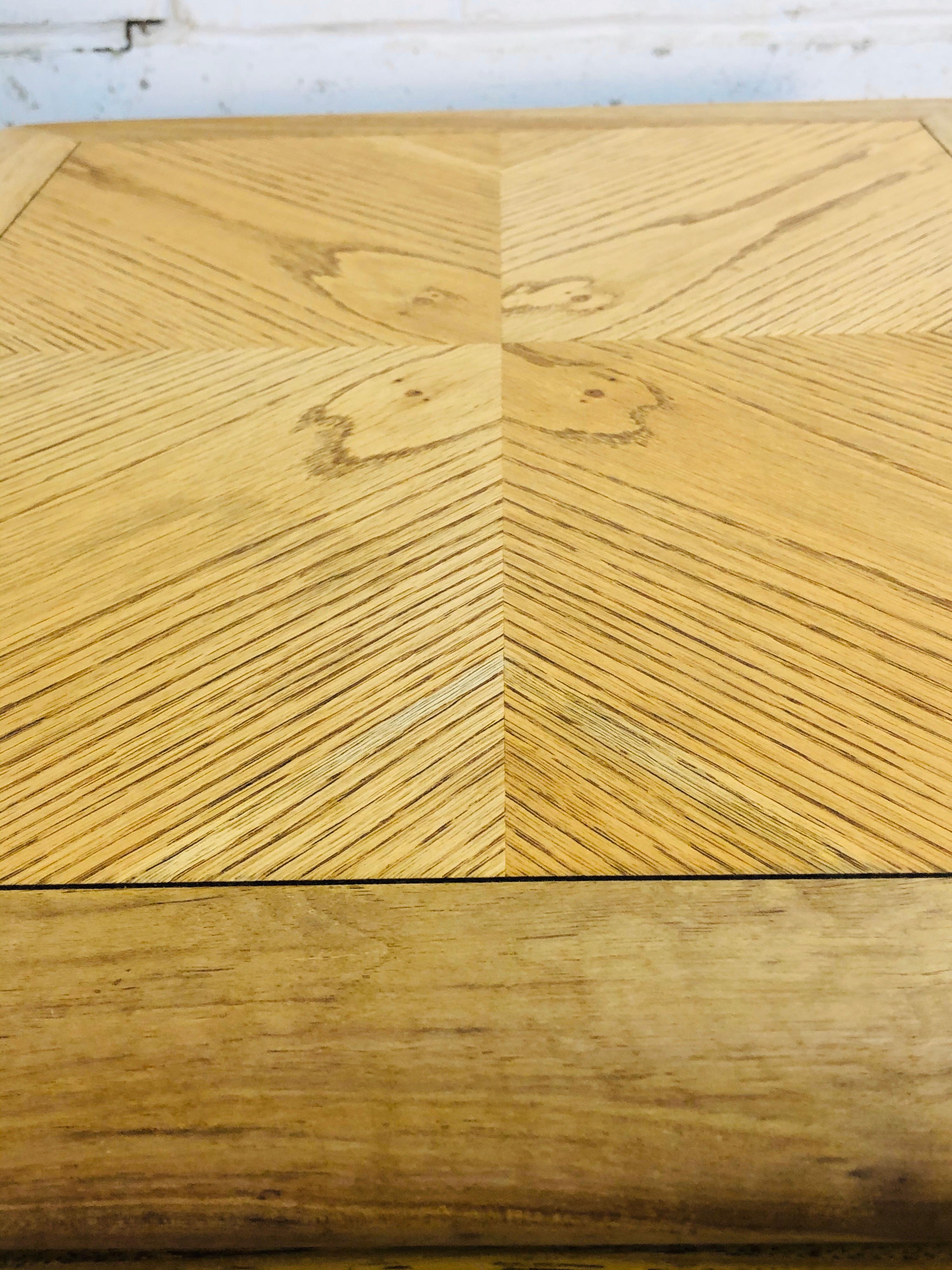 1970s Drexel Passage Side Tables, Pair In Good Condition For Sale In Amherst, NH