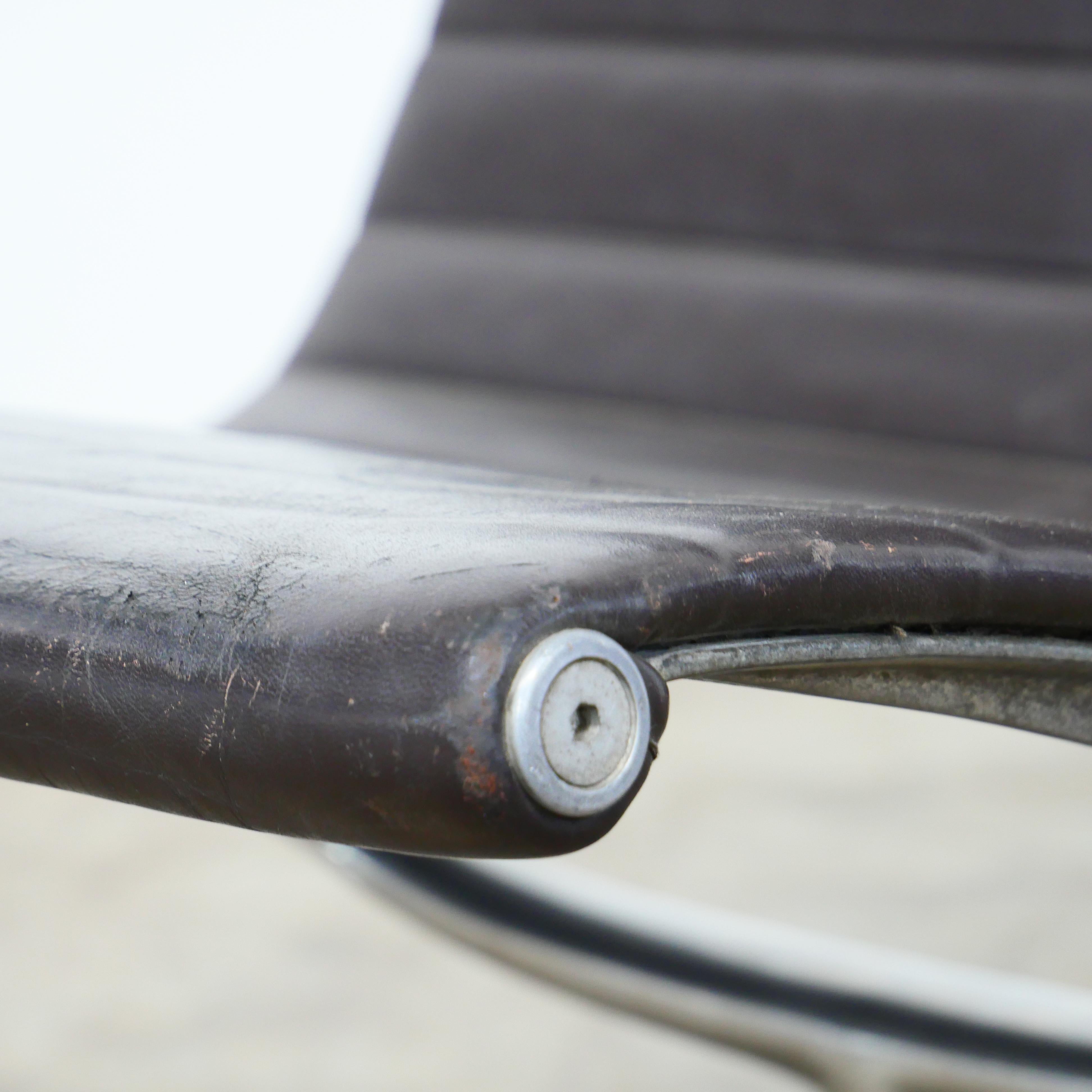 Aluminum 1970's Eames Aluminium Lounge Chair For Sale