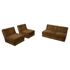 1970er Easy Modular Corduroy Sofa von Ahti Taskinen für Myrskylä Oy Finnland