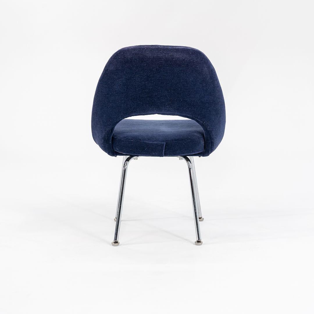 1970er Eero Saarinen für Knoll Armless Executive Side Chair im Angebot 3