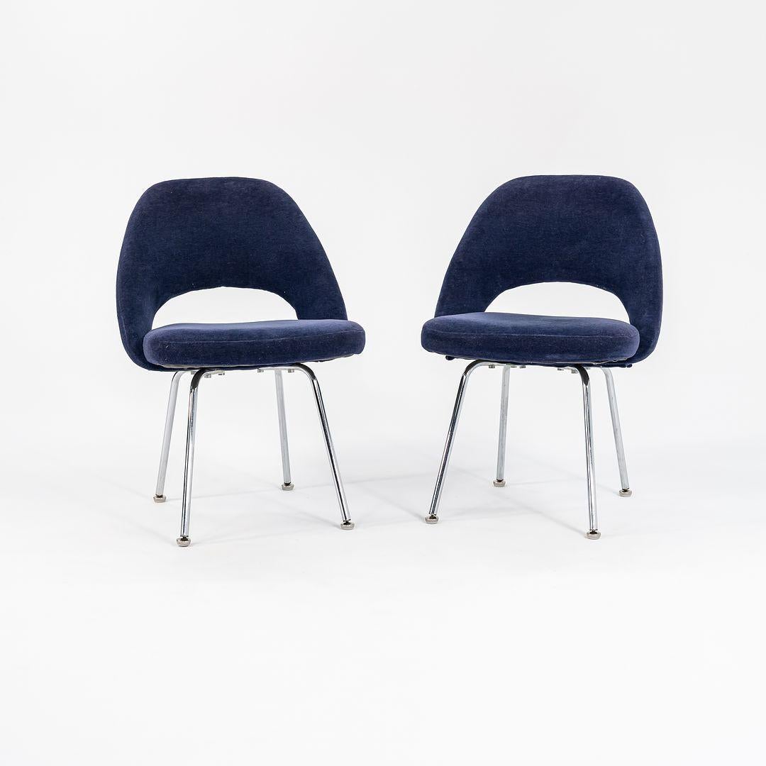 1970er Eero Saarinen für Knoll Armless Executive Side Chair im Zustand „Gut“ im Angebot in Philadelphia, PA