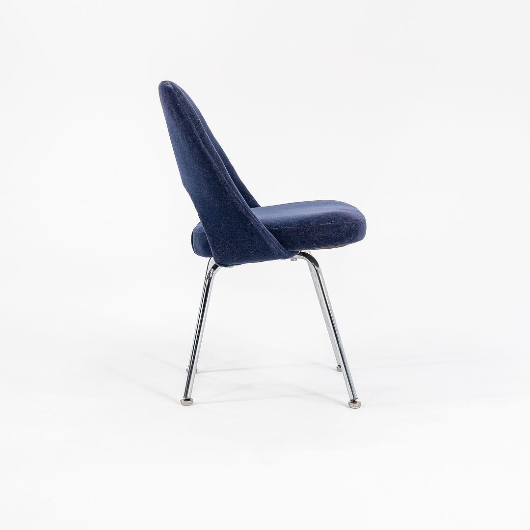 1970er Eero Saarinen für Knoll Armless Executive Side Chair (Stahl) im Angebot